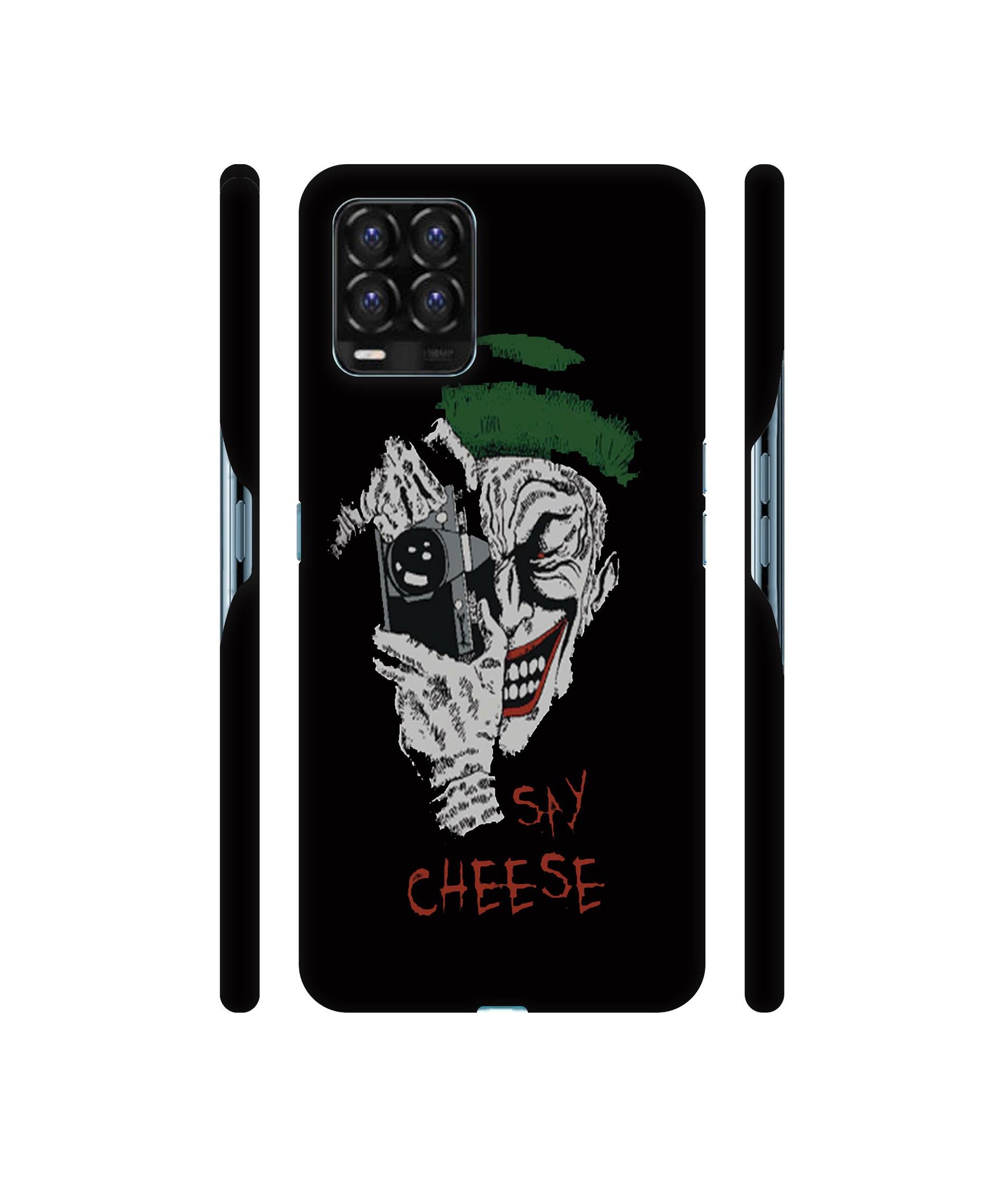 Joker Say Cheese Designer Hard Back Cover for Realme 8 / Realme 8 Pro