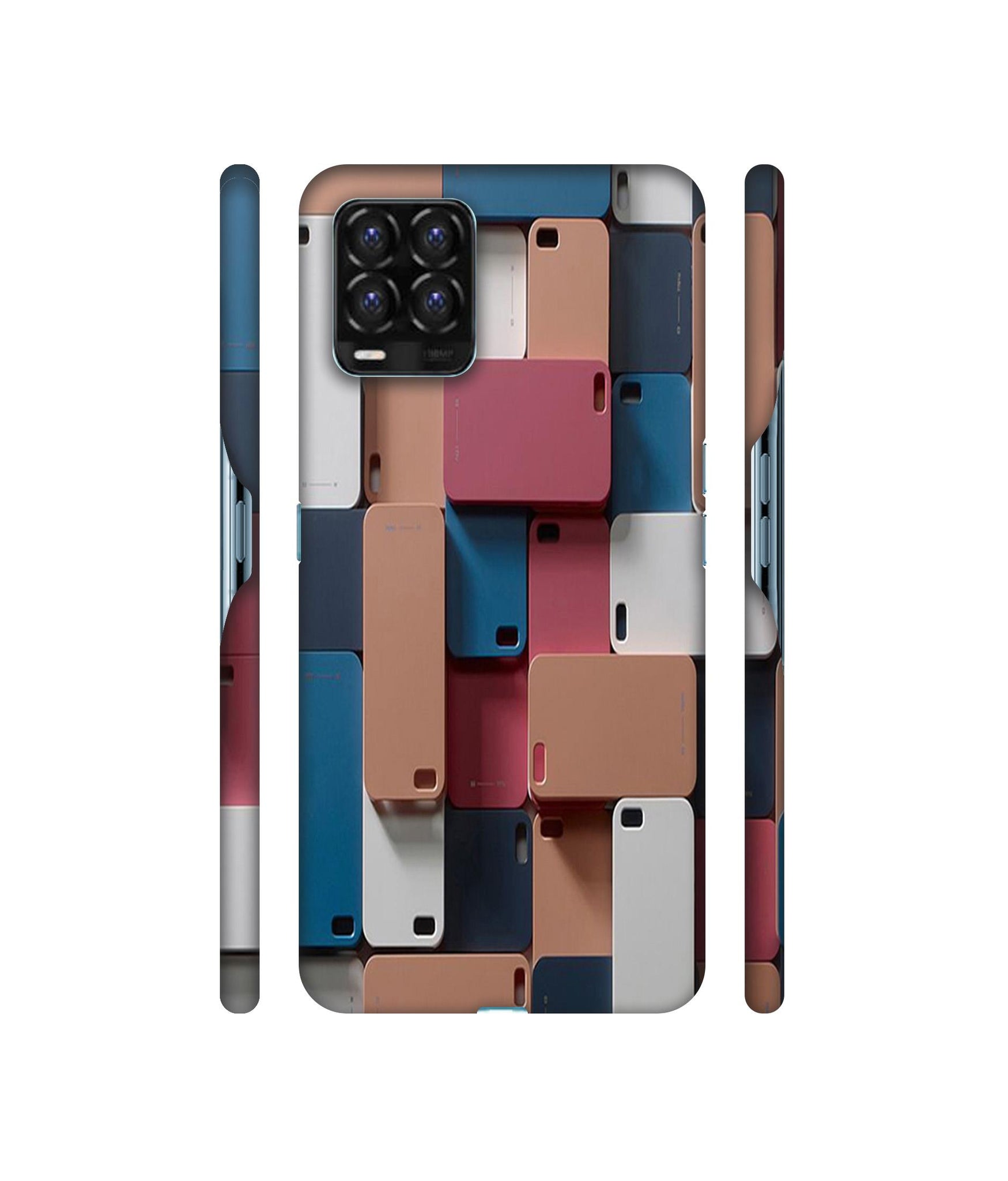 Mobile Cover Designer Hard Back Cover for Realme 8 / Realme 8 Pro