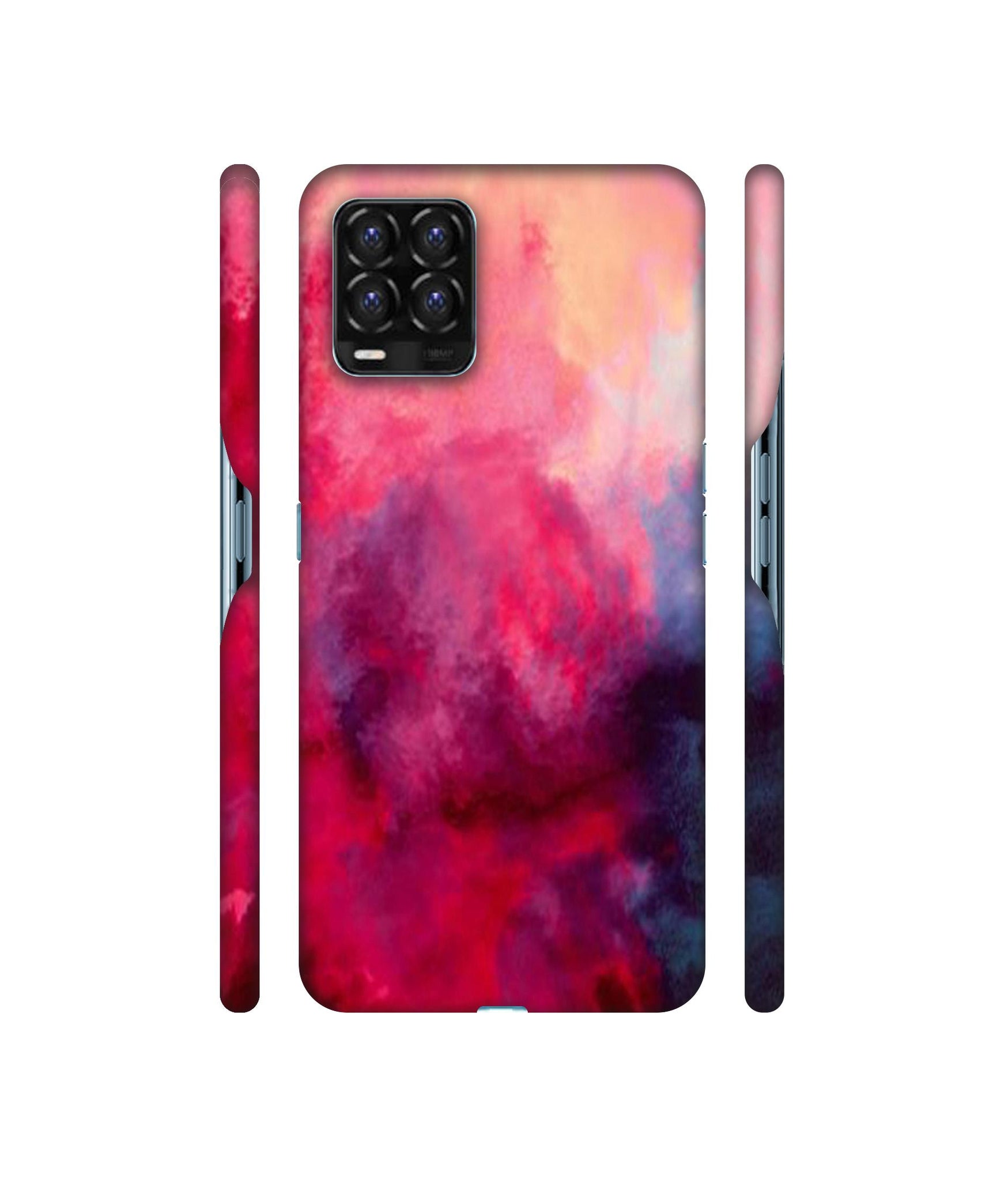 Holi Color Designer Hard Back Cover for Realme 8 / Realme 8 Pro
