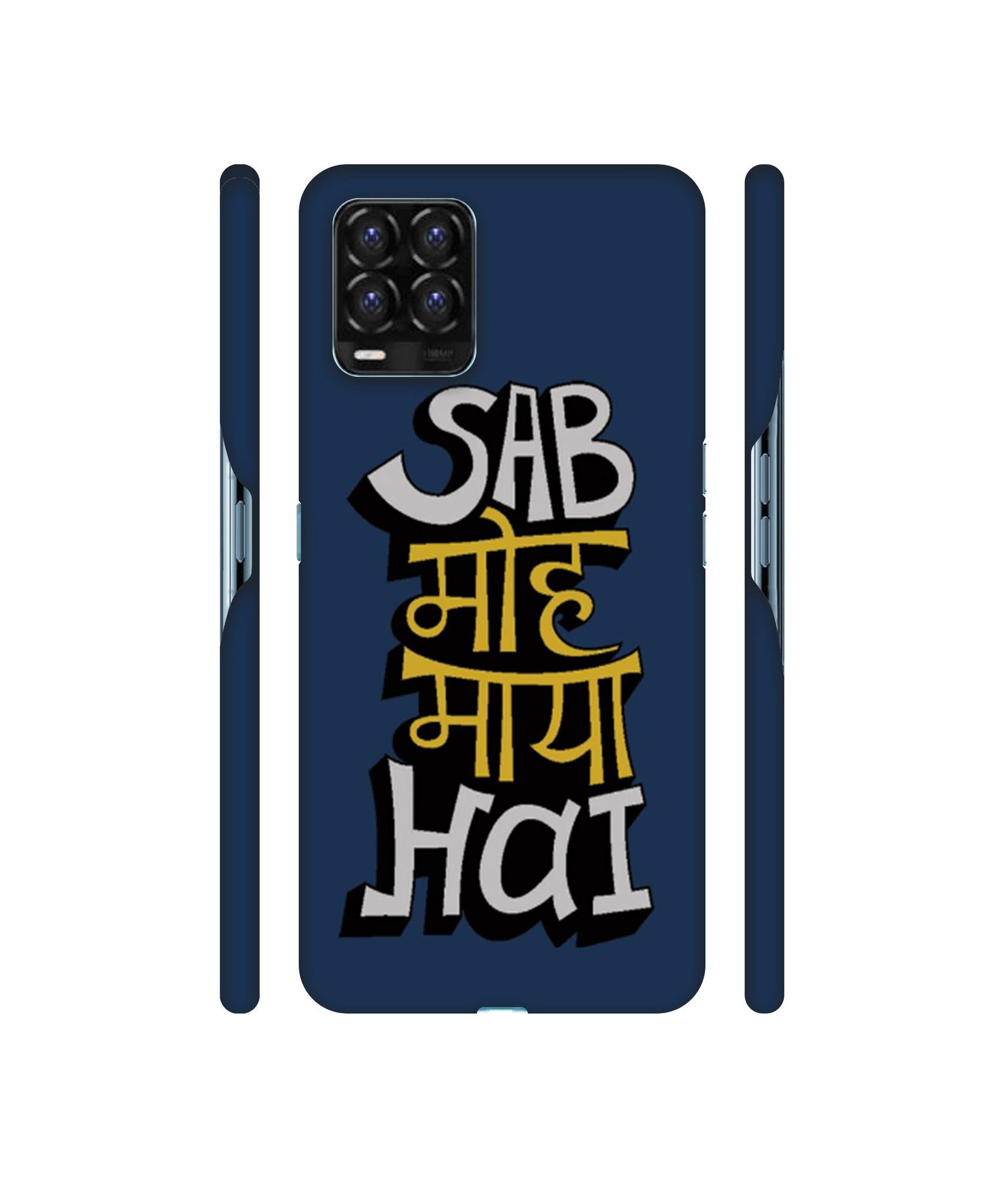 Sab Moh Maya Hai Designer Hard Back Cover for Realme 8 / Realme 8 Pro