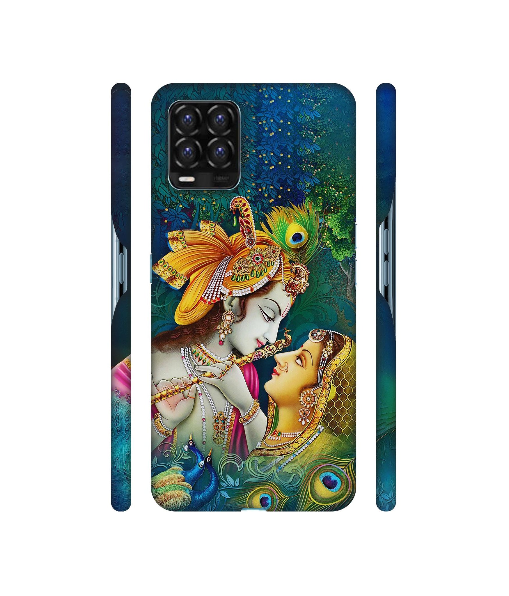 Radha Kishan Love Designer Hard Back Cover for Realme 8 / Realme 8 Pro