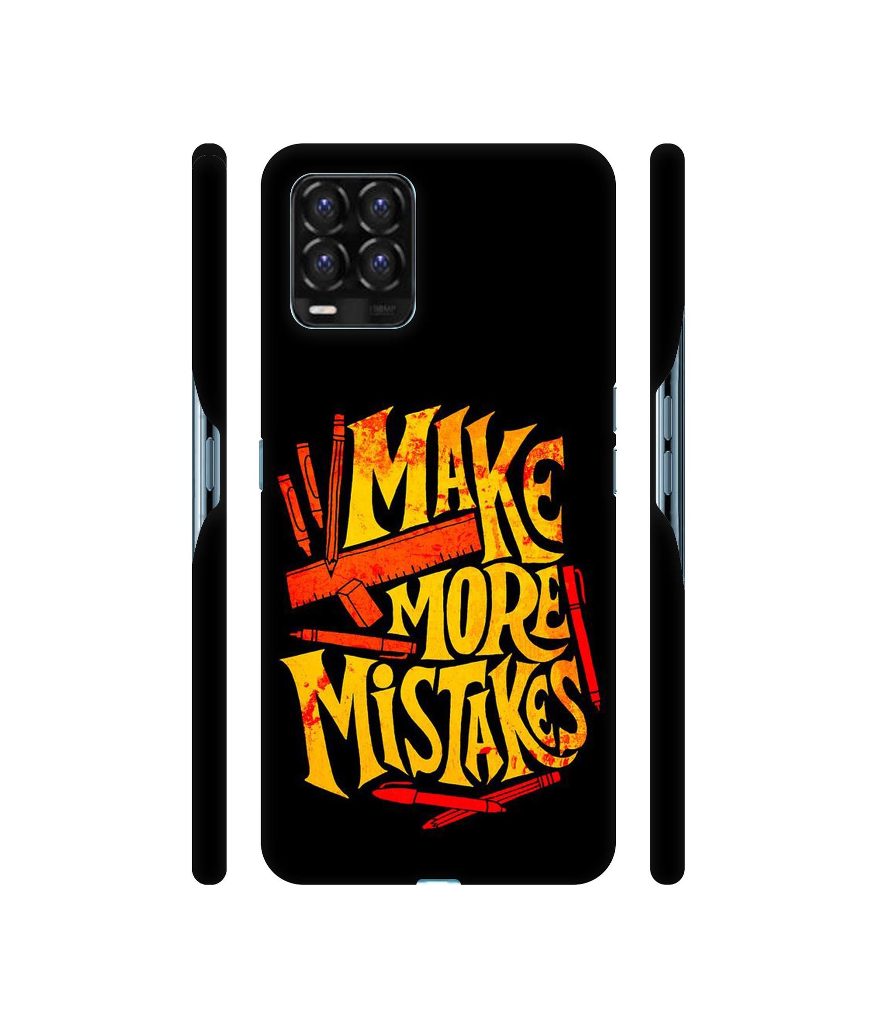 Make More Mistakes Designer Hard Back Cover for Realme 8 / Realme 8 Pro