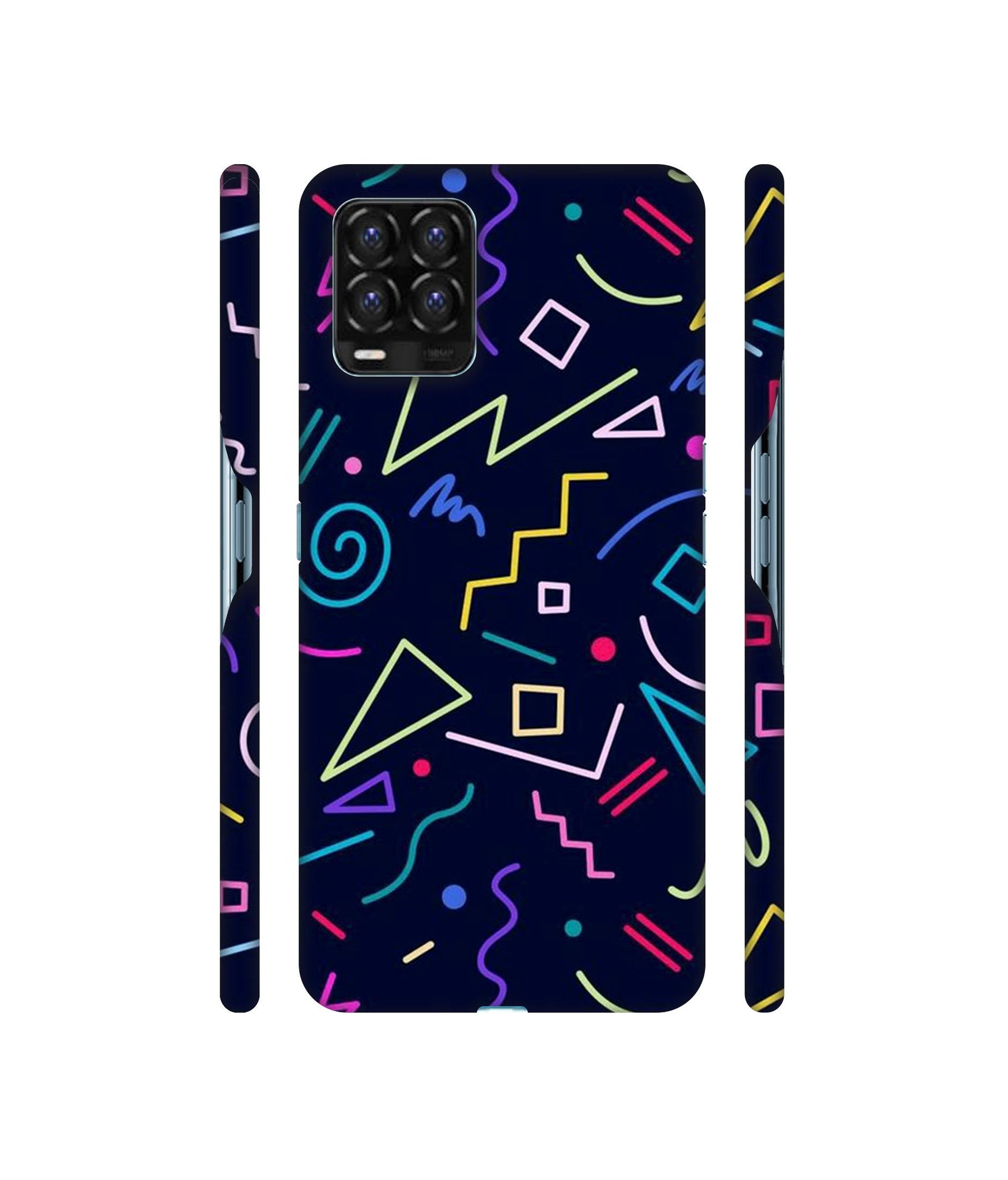 Sings Illustrator Designer Hard Back Cover for Realme 8 / Realme 8 Pro