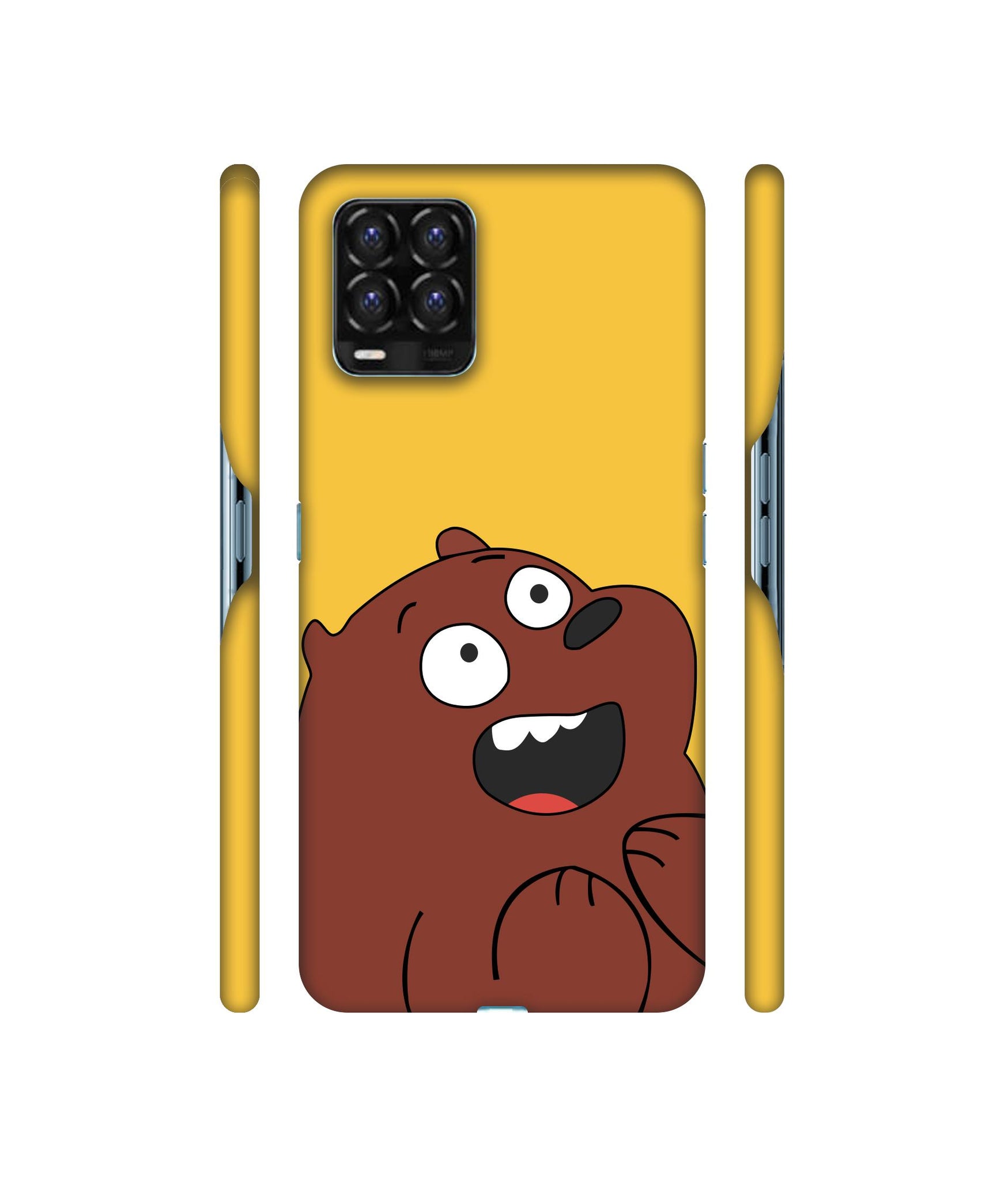 Surprice Face Beer Designer Hard Back Cover for Realme 8 / Realme 8 Pro