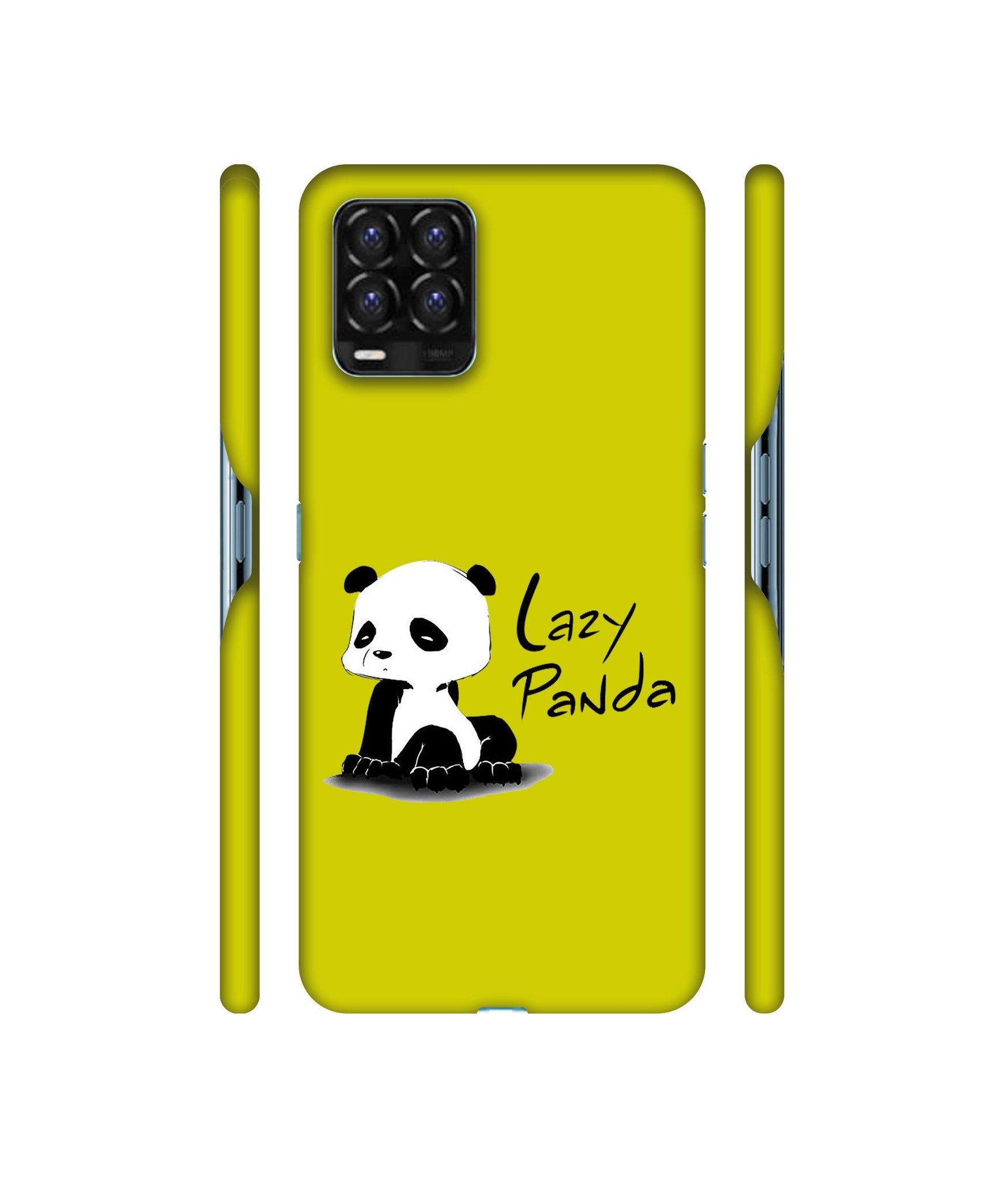 Lazy Panda Designer Hard Back Cover for Realme 8 / Realme 8 Pro