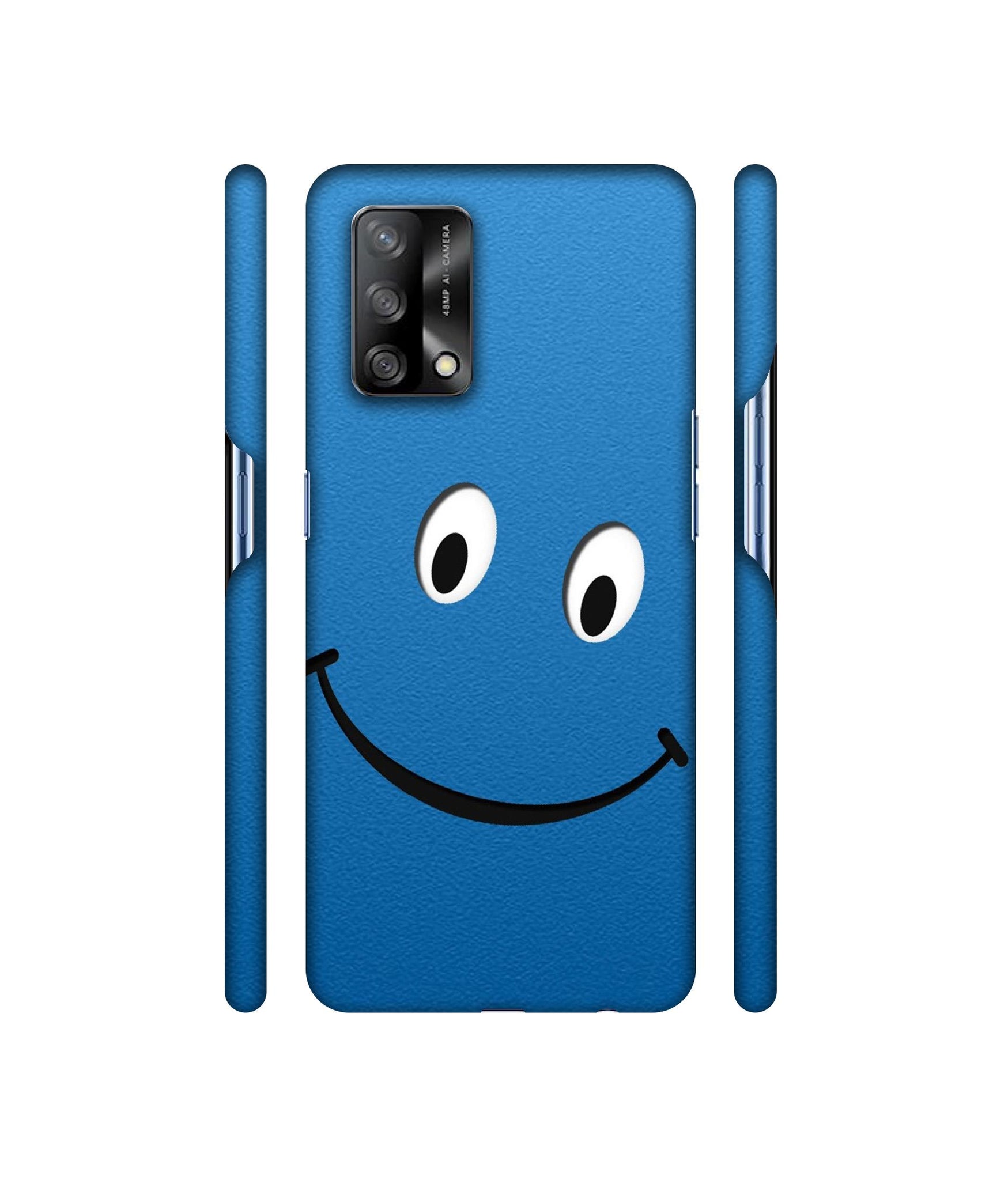 Smile Face1Designer Hard Back Cover for Oppo F19