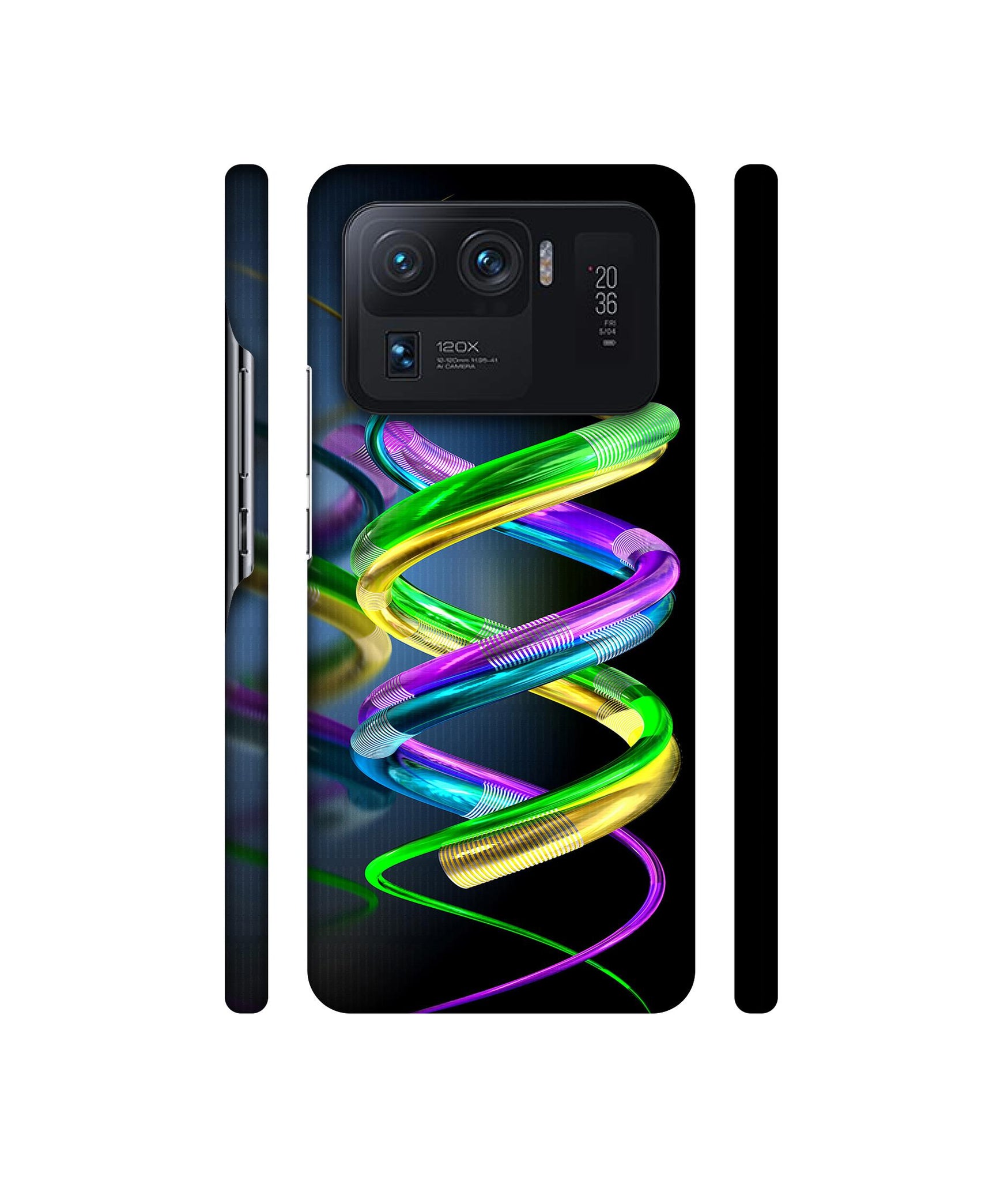 3D Spiral Designer Hard Back Cover for Mi 11 Ultra
