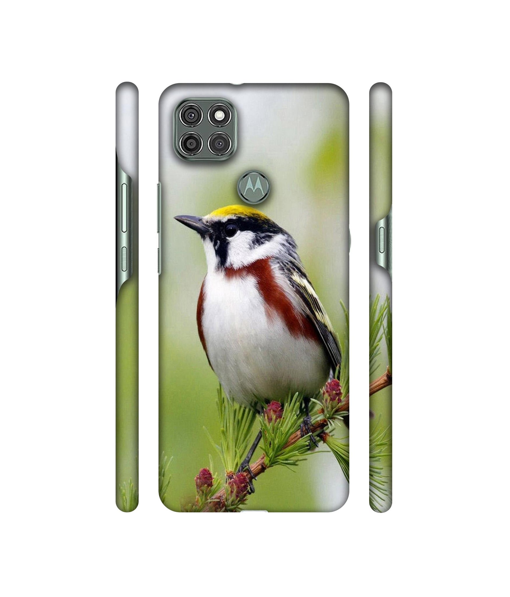 Bird Pattern Designer Hard Back Cover for Motorola Moto G9 Power