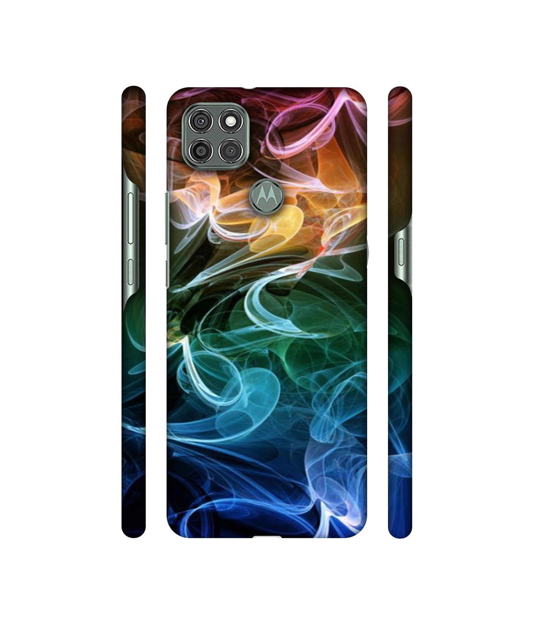 Smoky Pattern Designer Hard Back Cover for Motorola Moto G9 Power