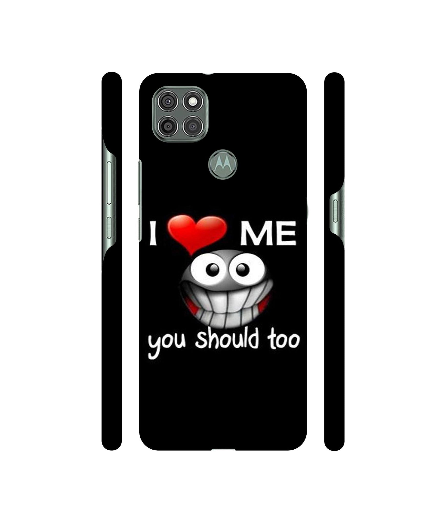 I Love Me Quotes Designer Hard Back Cover for Motorola Moto G9 Power