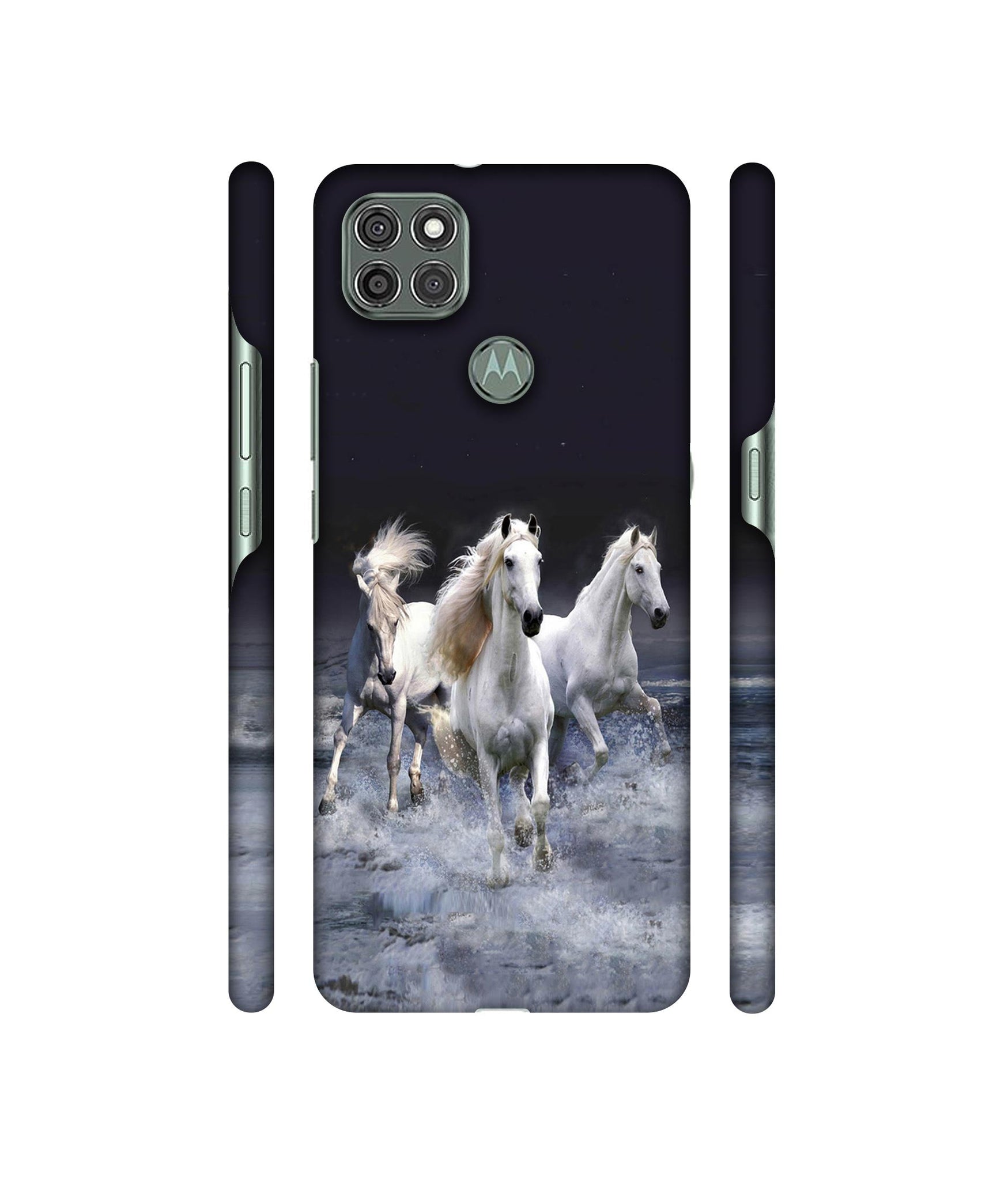 Mystic Horse Designer Hard Back Cover for Motorola Moto G9 Power