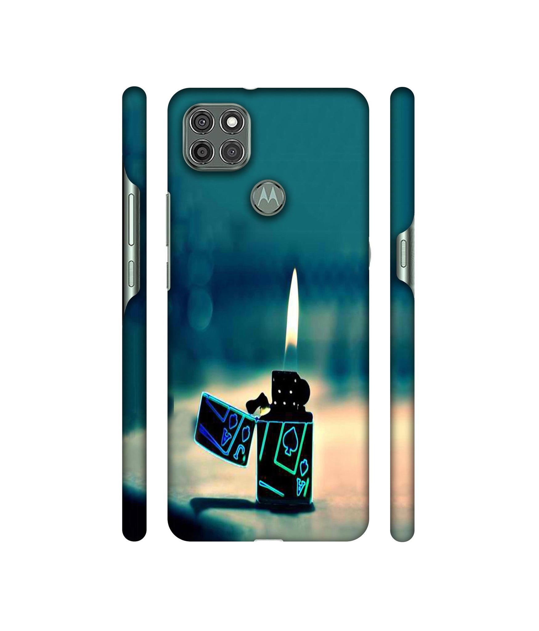 Cigrate Lighter Designer Hard Back Cover for Motorola Moto G9 Power