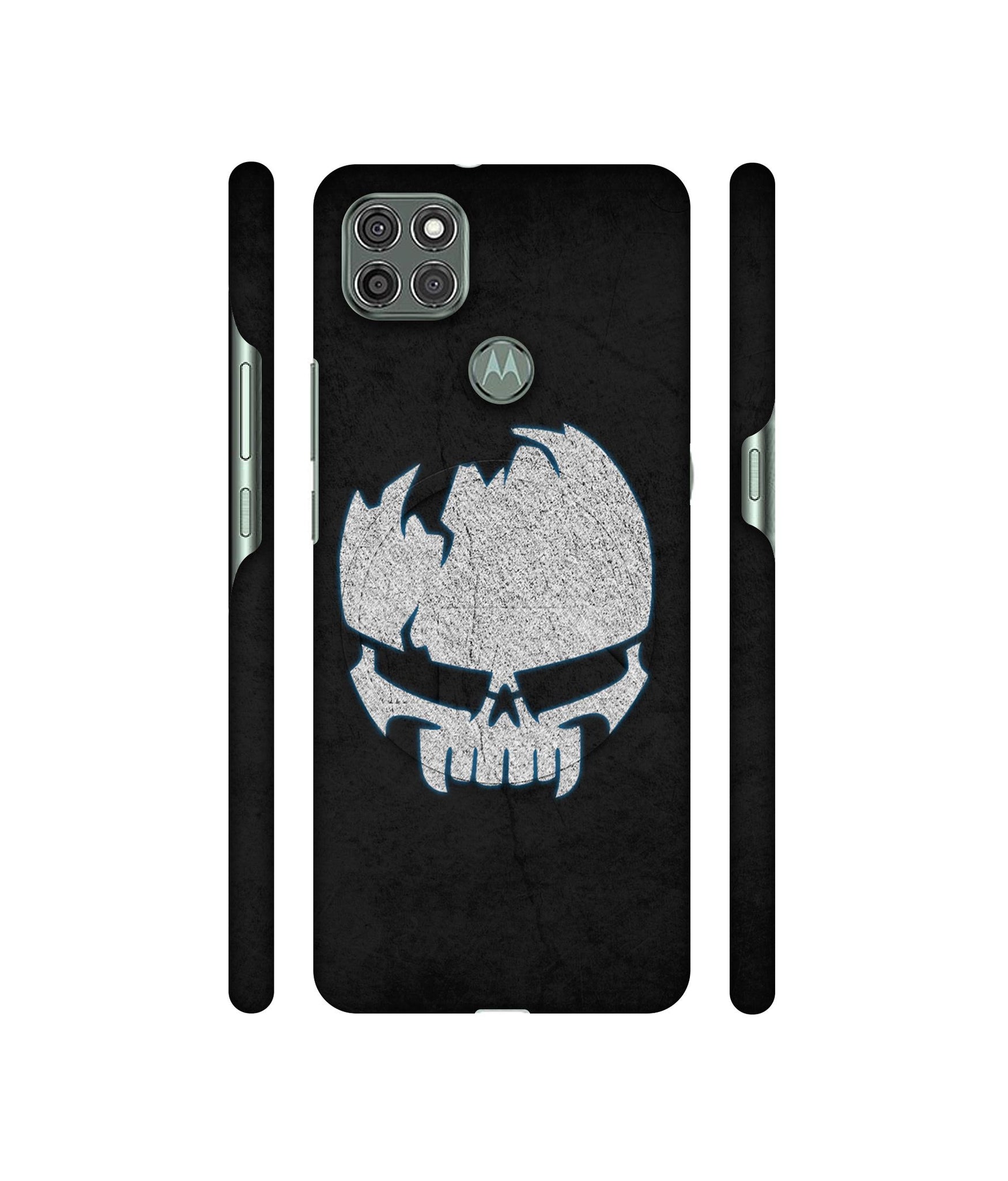 Skull Designer Hard Back Cover for Motorola Moto G9 Power