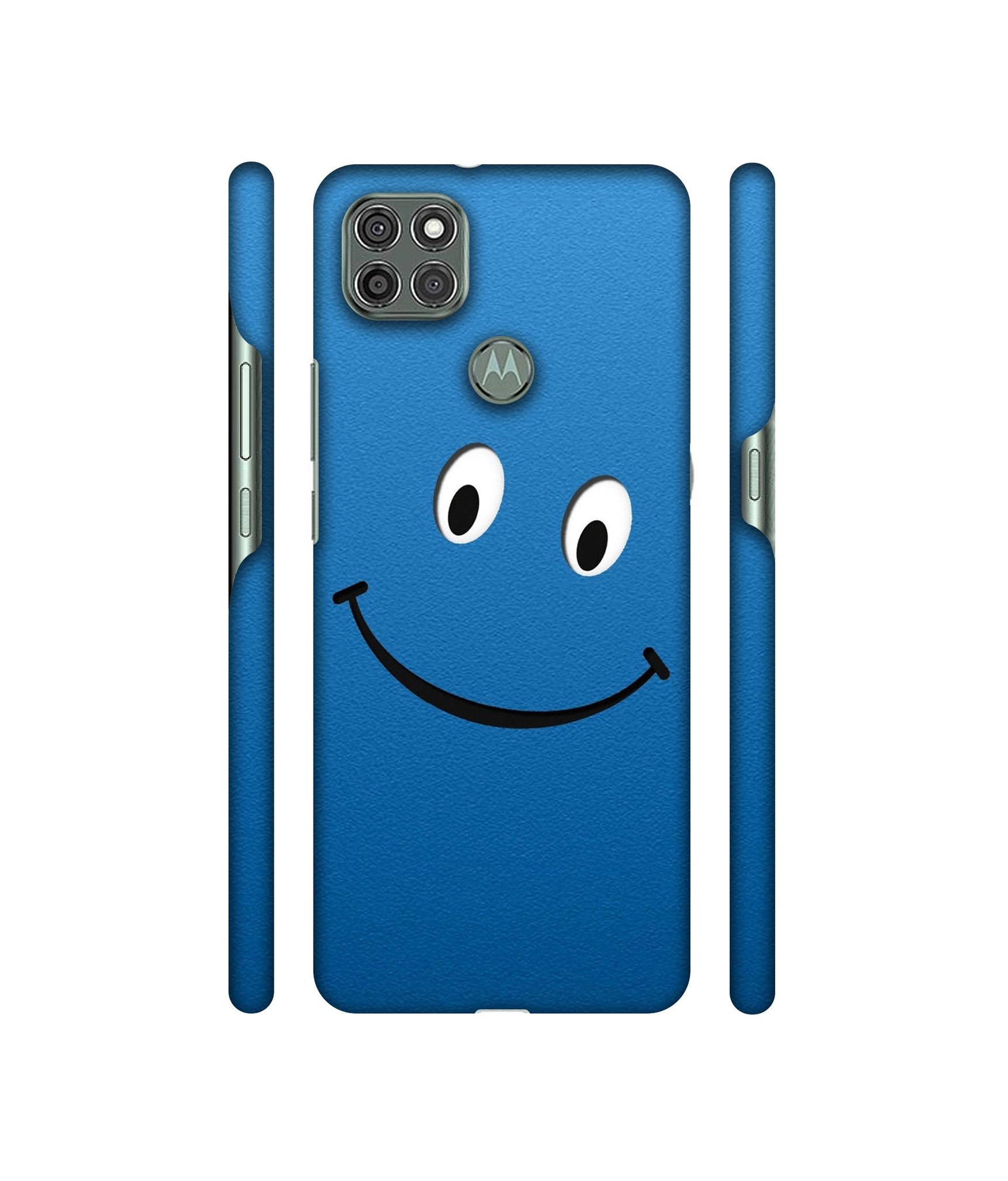 Happy Designer Hard Back Cover for Motorola Moto G9 Power
