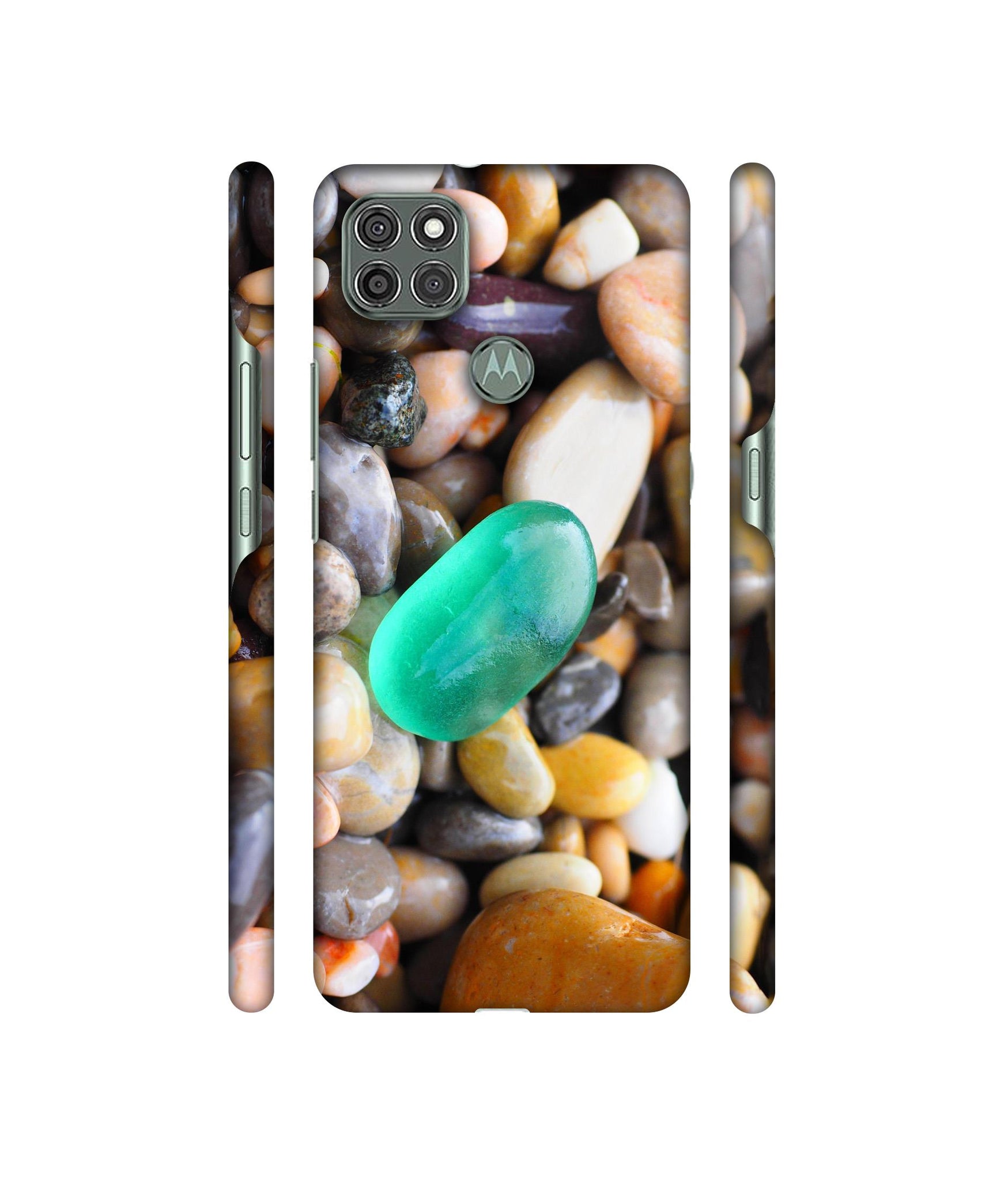 Sea Stones Designer Hard Back Cover for Motorola Moto G9 Power