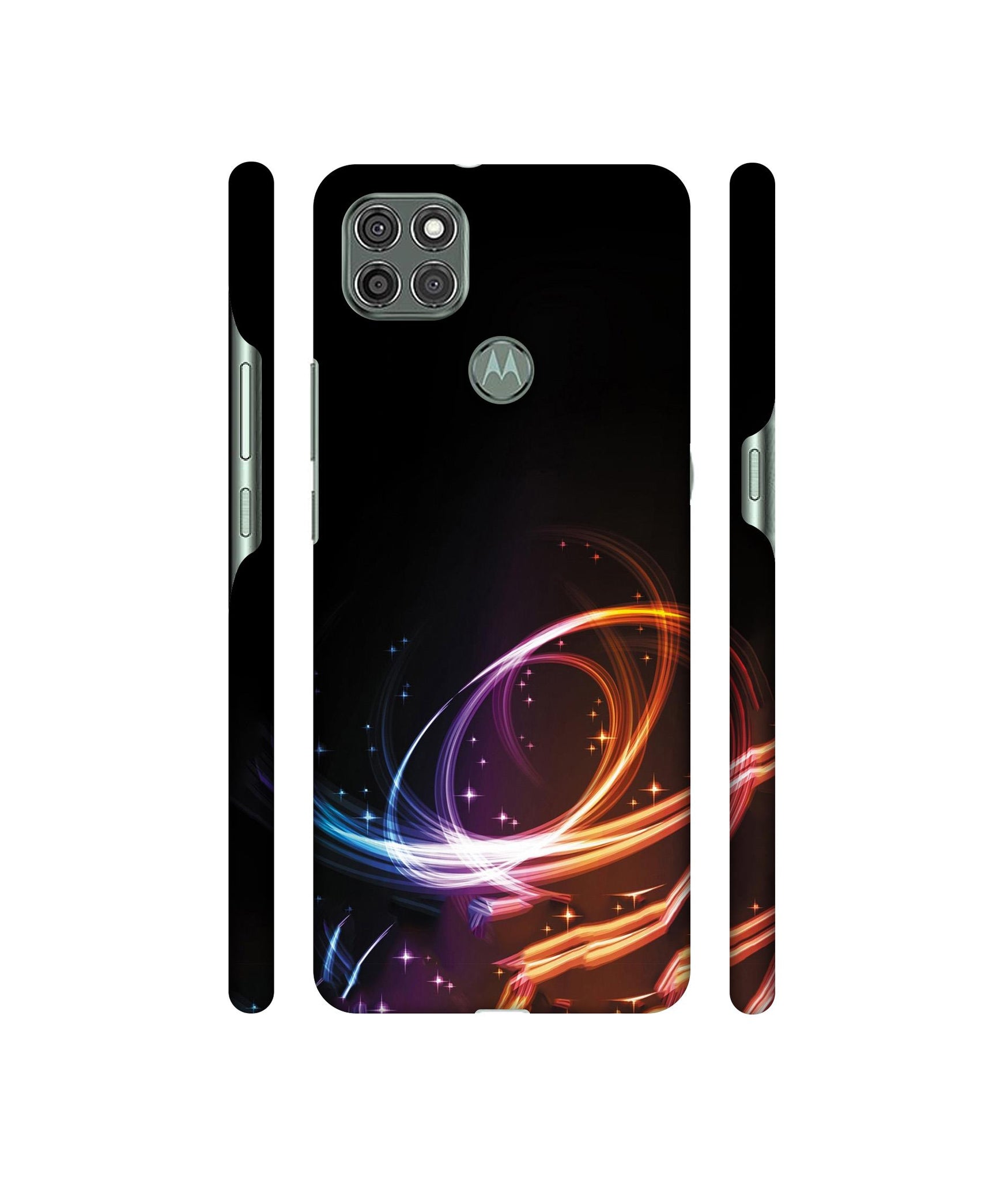Abstract Background Designer Hard Back Cover for Motorola Moto G9 Power
