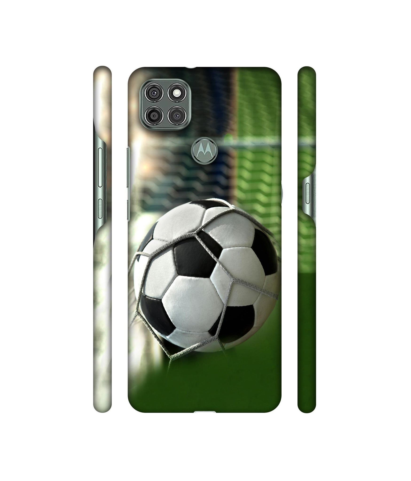 Football Designer Hard Back Cover for Motorola Moto G9 Power