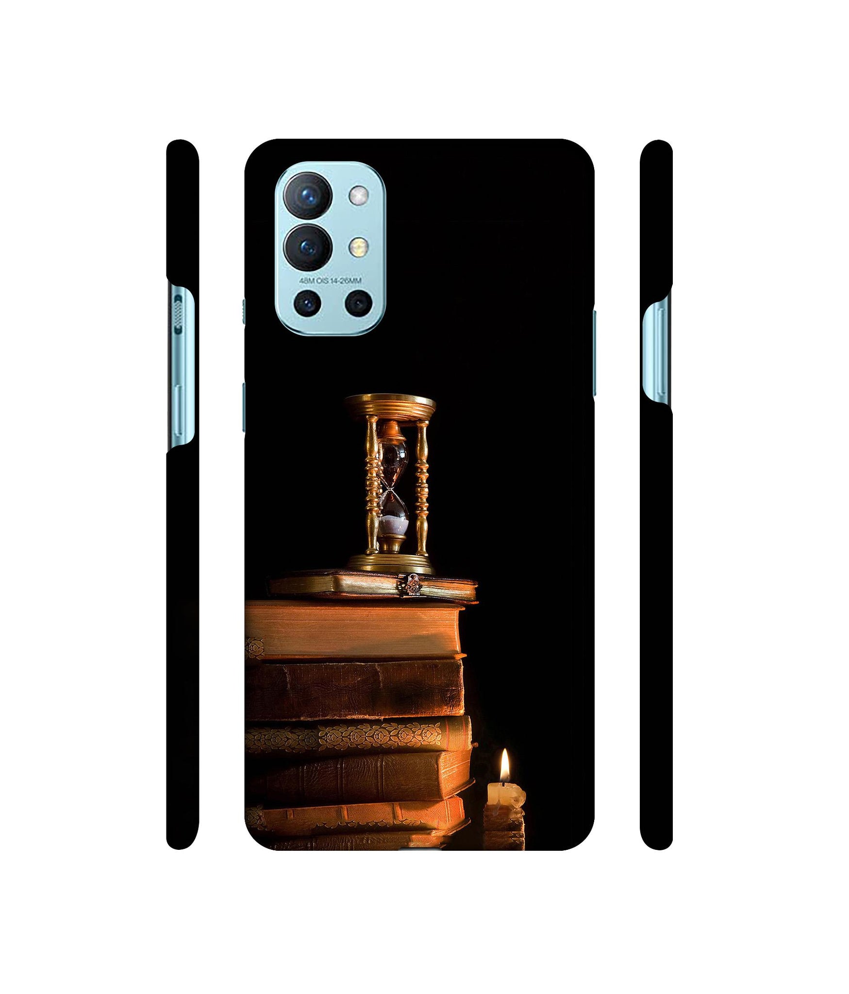 Magic Candles Books Designer Hard Back Cover for OnePlus 9R