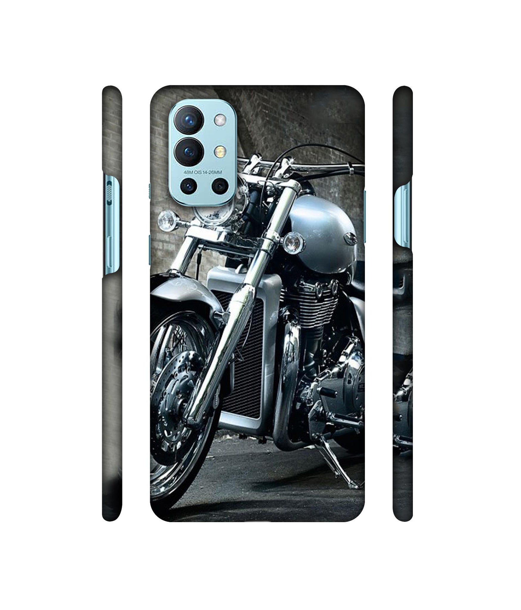 Motorcycle Designer Hard Back Cover for OnePlus 9R