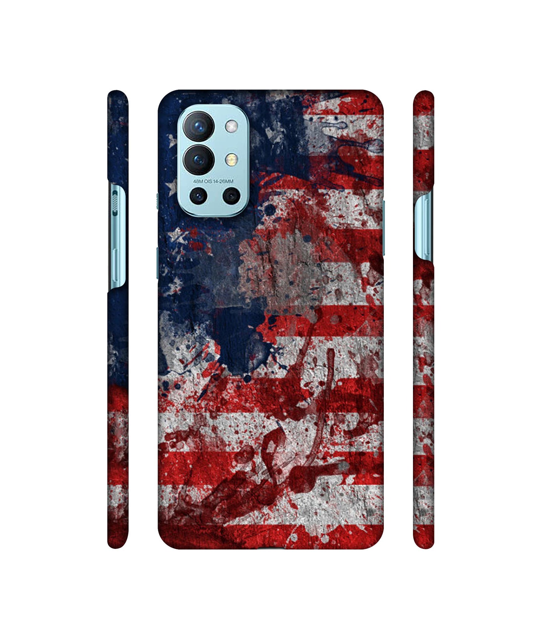 Painting American Designer Hard Back Cover for OnePlus 9R