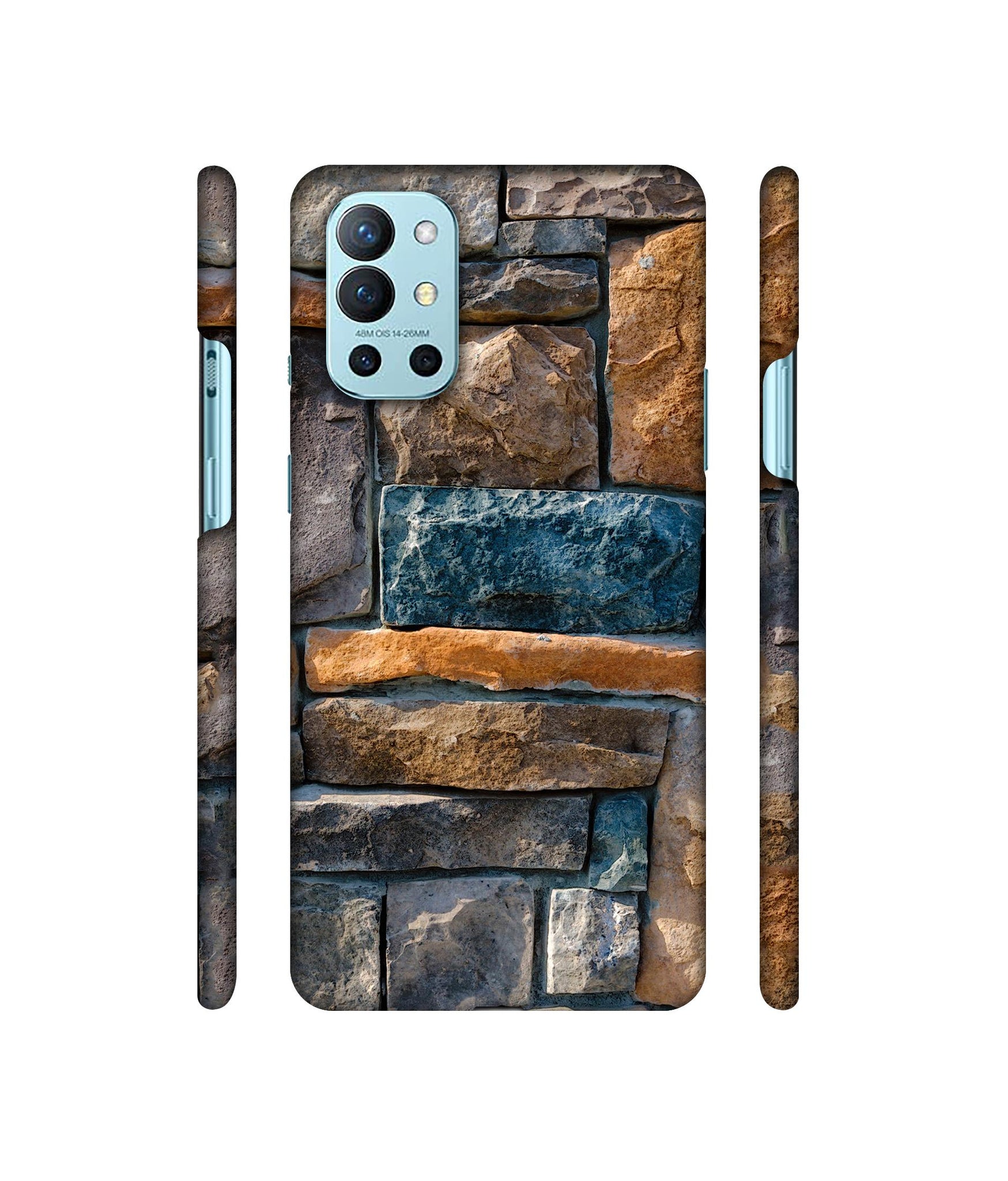 Decorative Stone Cladding Designer Hard Back Cover for OnePlus 9R