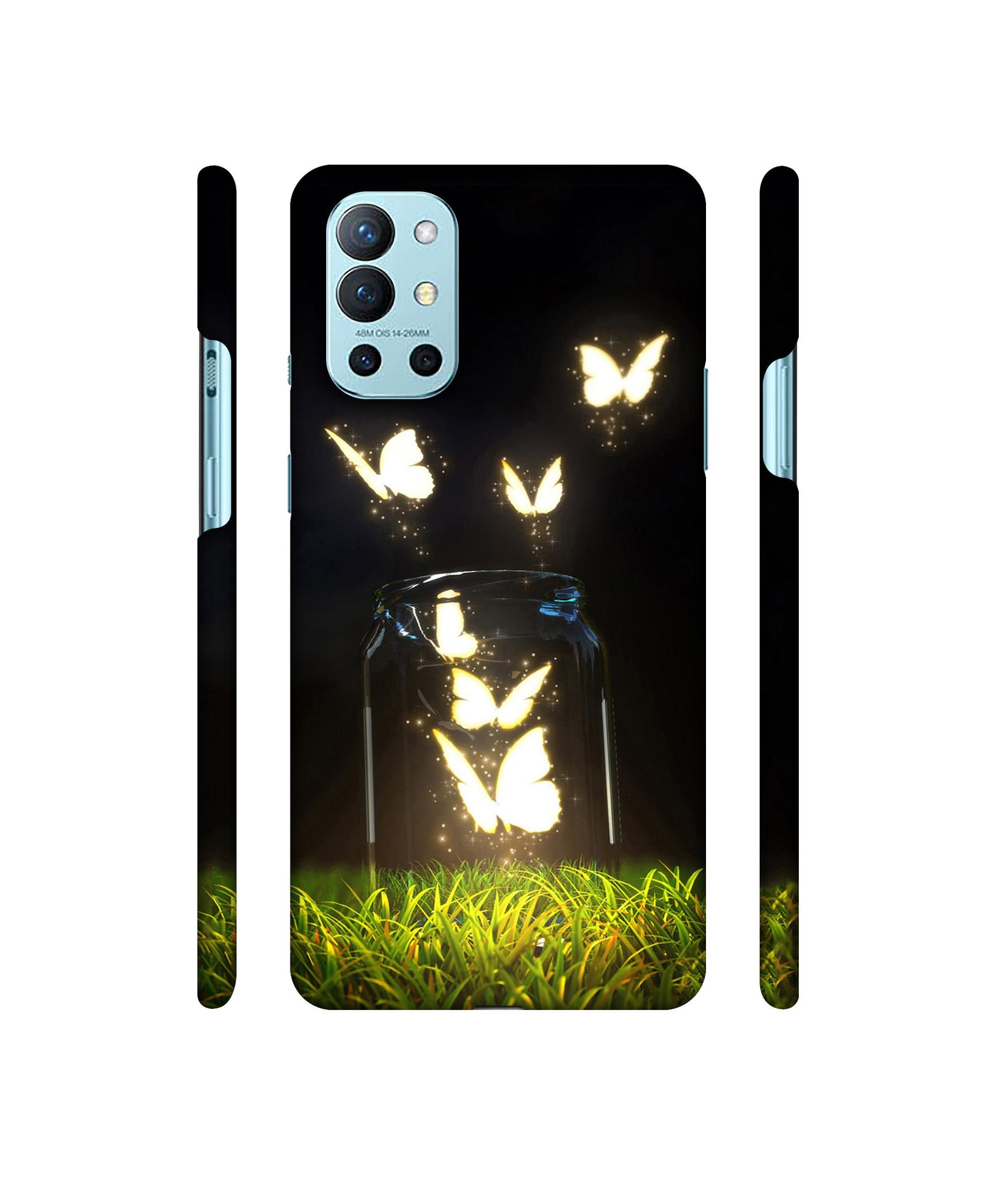 Butterfly Designer Hard Back Cover for OnePlus 9R