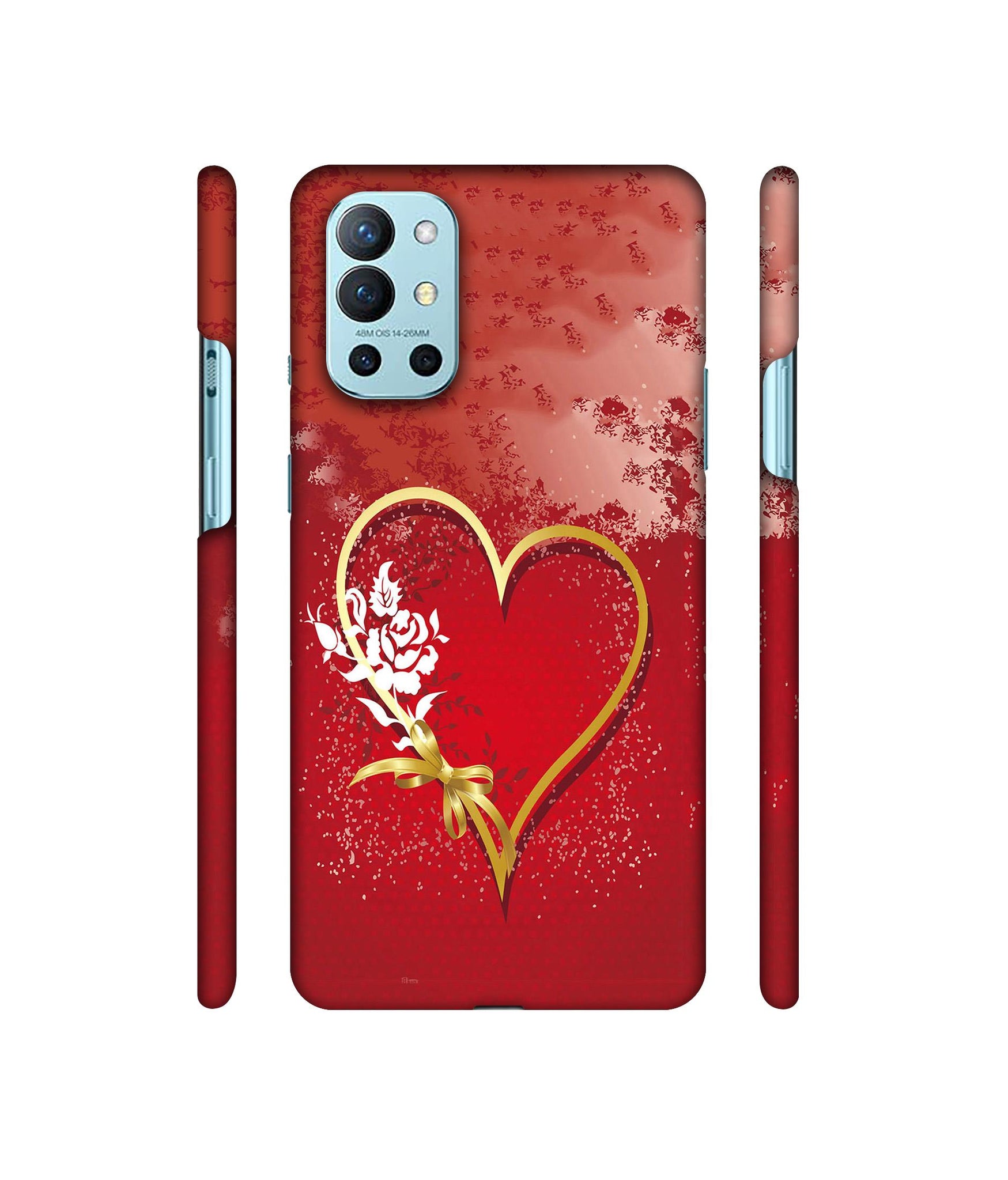 Love Rose Designer Hard Back Cover for OnePlus 9R