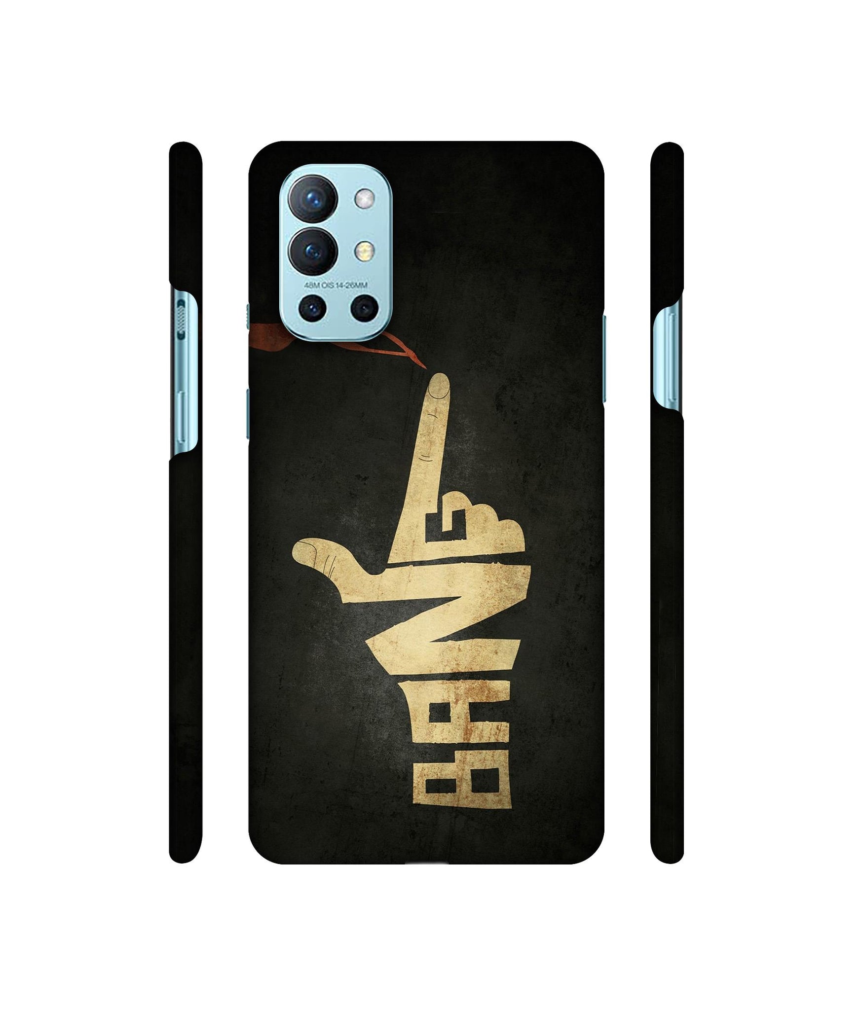 Pointing Designer Hard Back Cover for OnePlus 9R