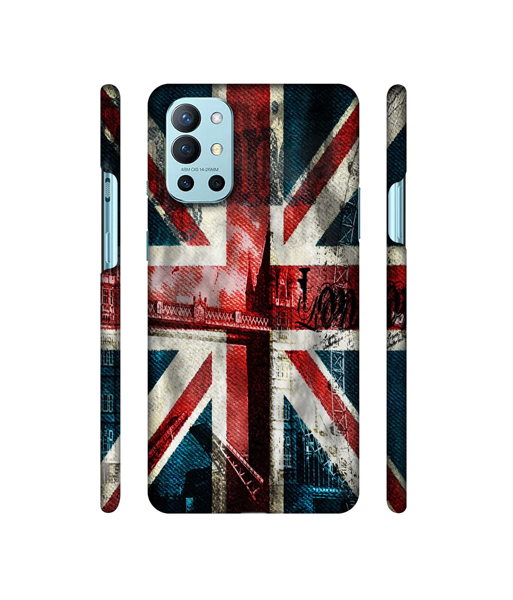 London Flag wallpaper Designer Hard Back Cover for OnePlus 9R