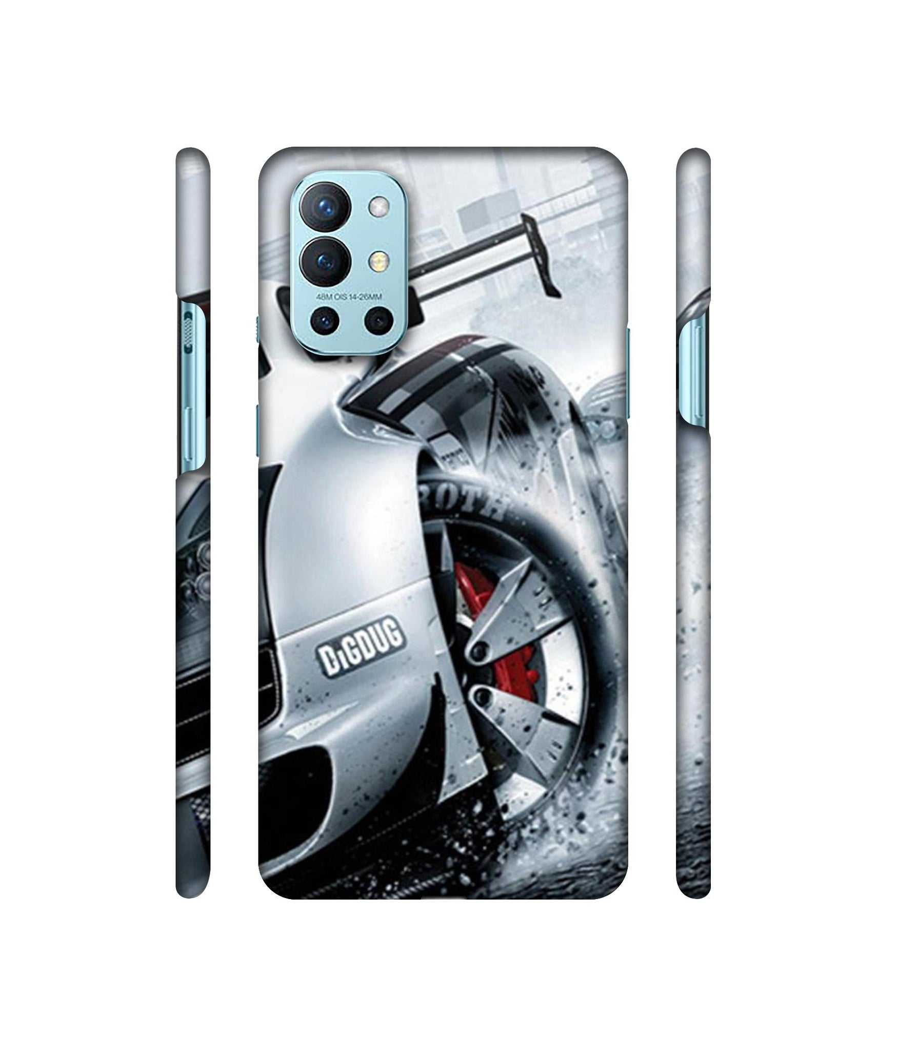 Drift Sport Print Designer Hard Back Cover for OnePlus 9R