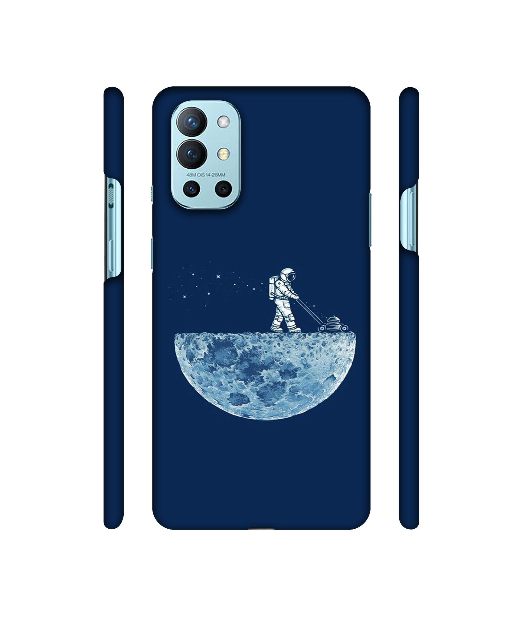 Moon Walk Designer Hard Back Cover for OnePlus 9R