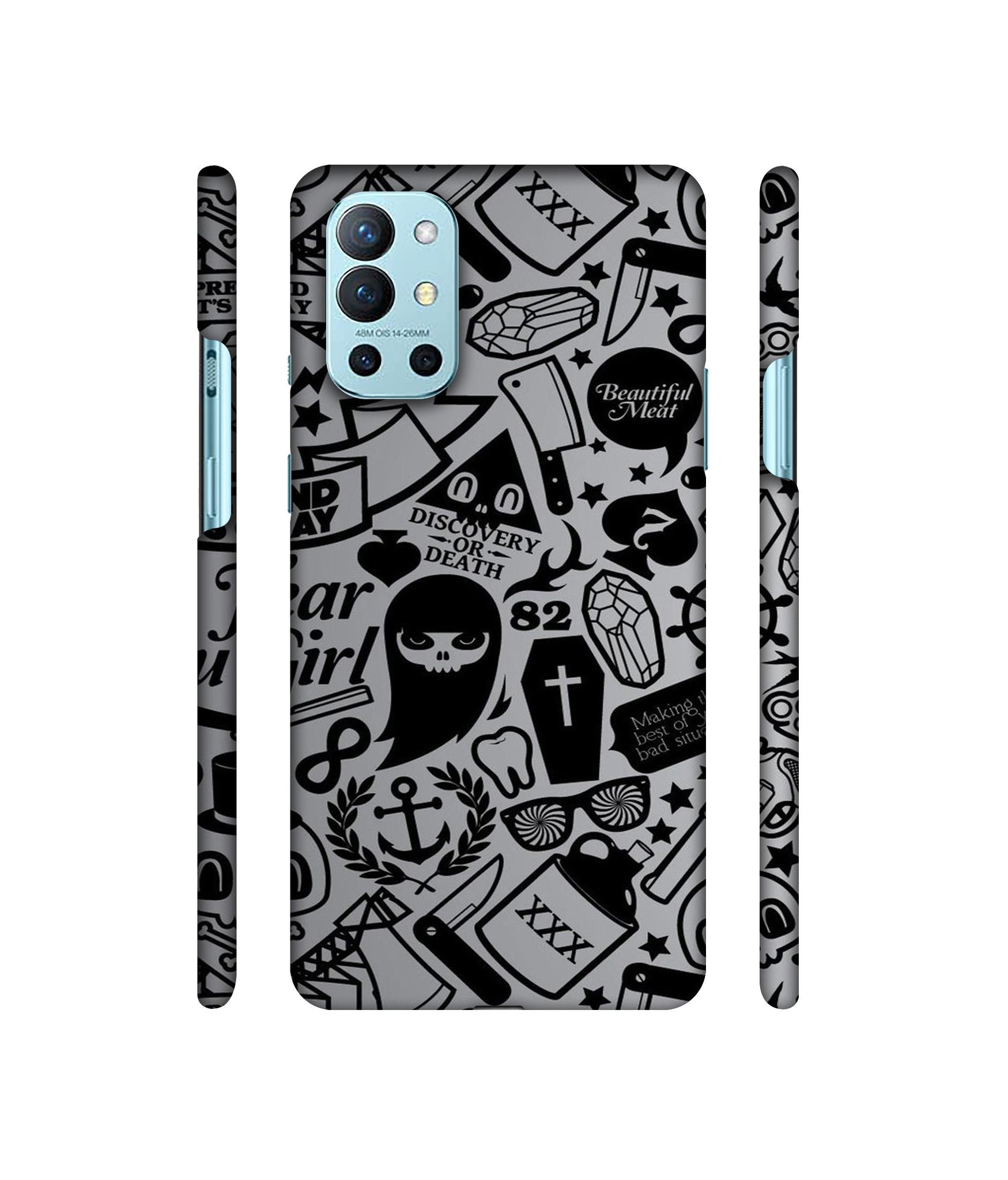 Discover Or Death Designer Hard Back Cover for OnePlus 9R