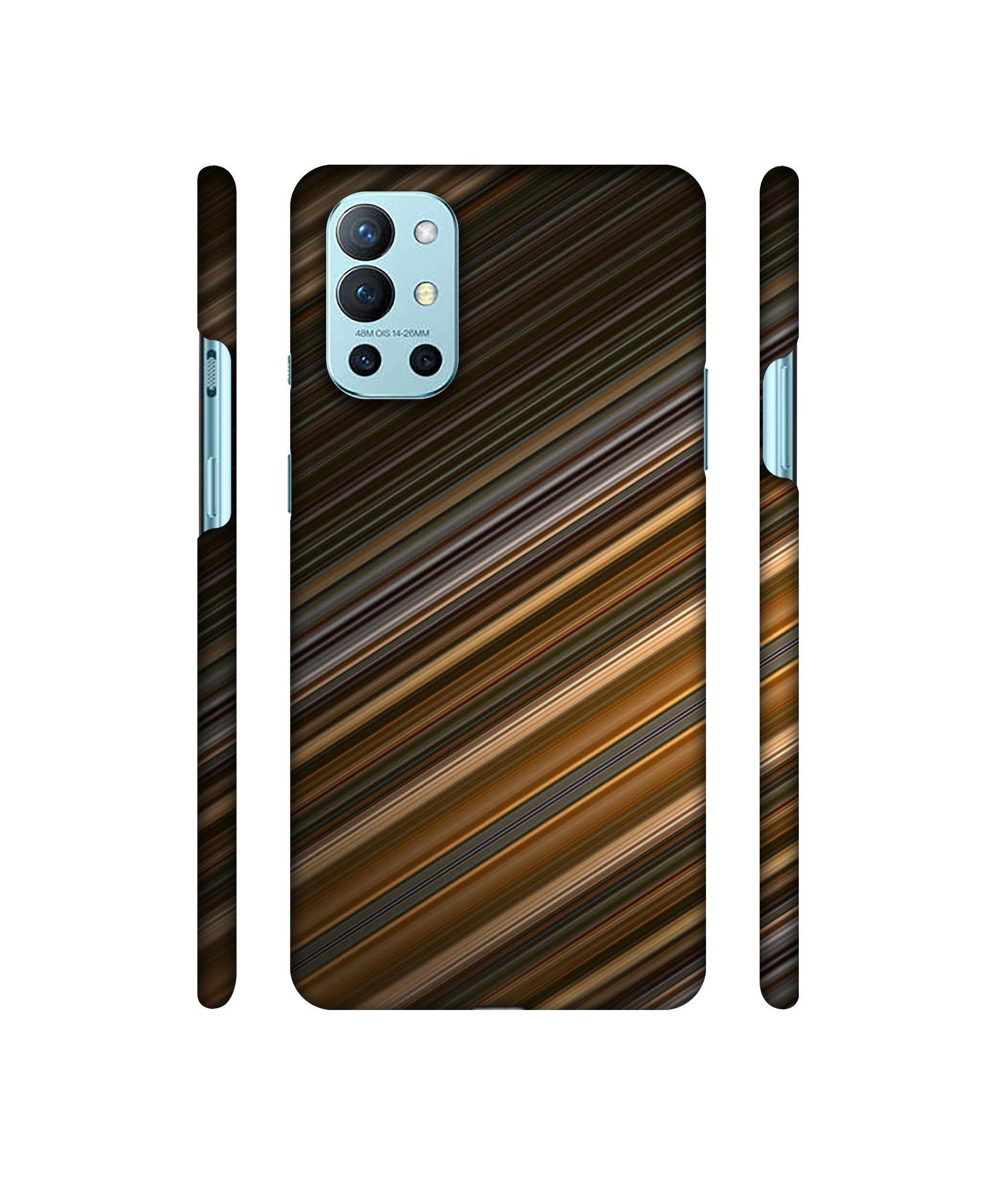 Stripes Designer Hard Back Cover for OnePlus 9R