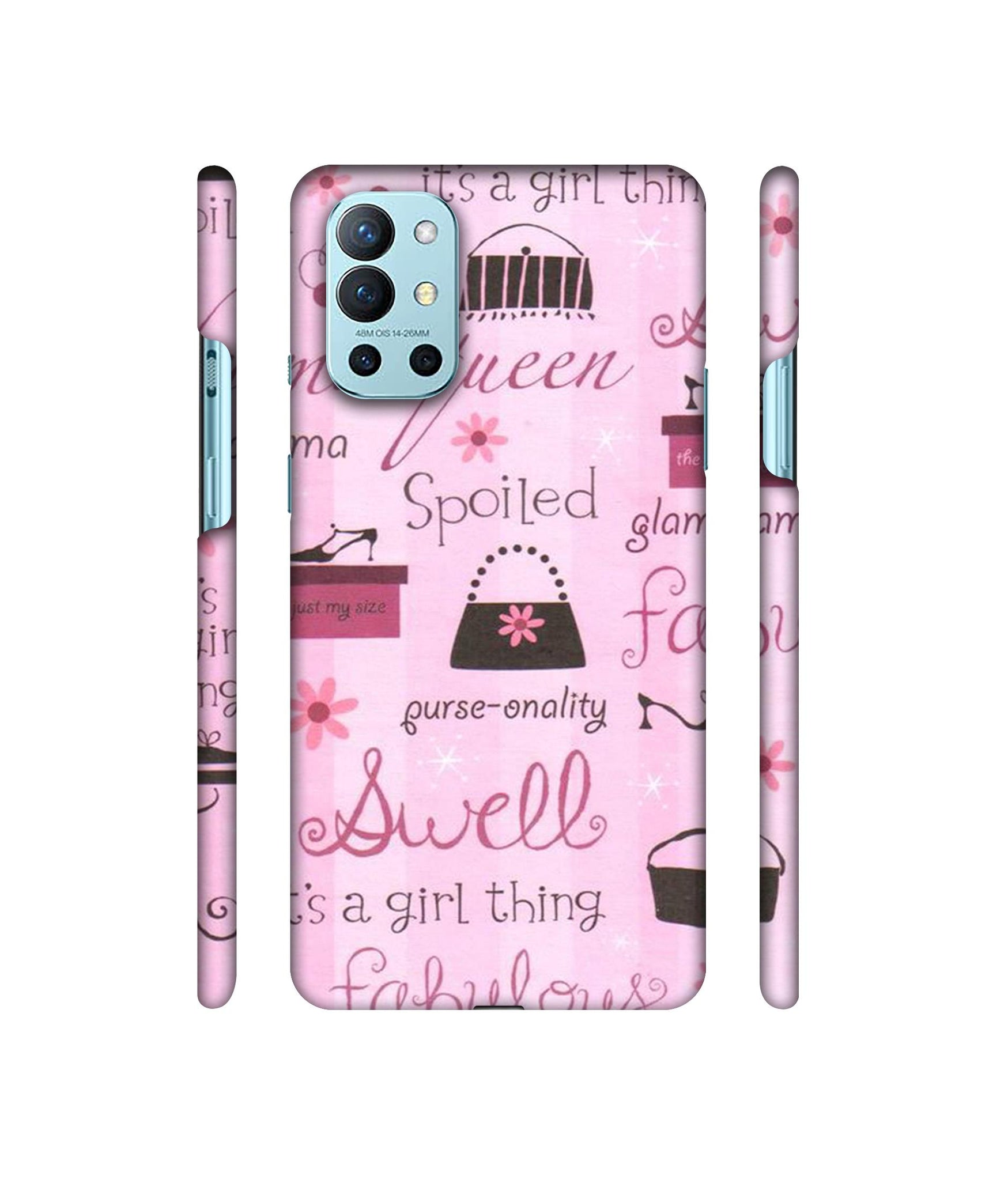 Its A Girl Thing Designer Hard Back Cover for OnePlus 9R