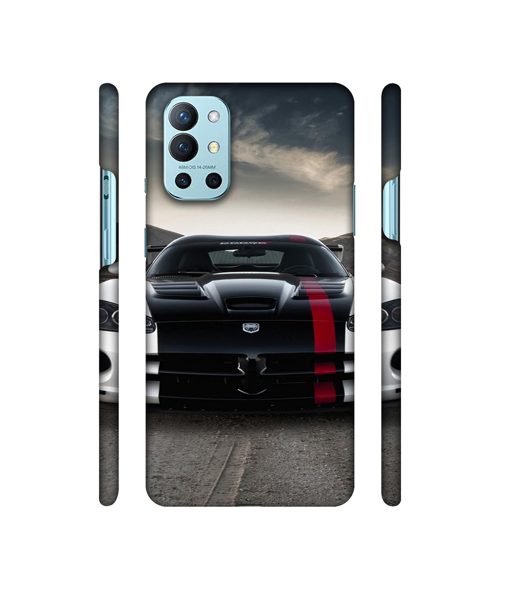 Sports Car Pattern Designer Hard Back Cover for OnePlus 9R