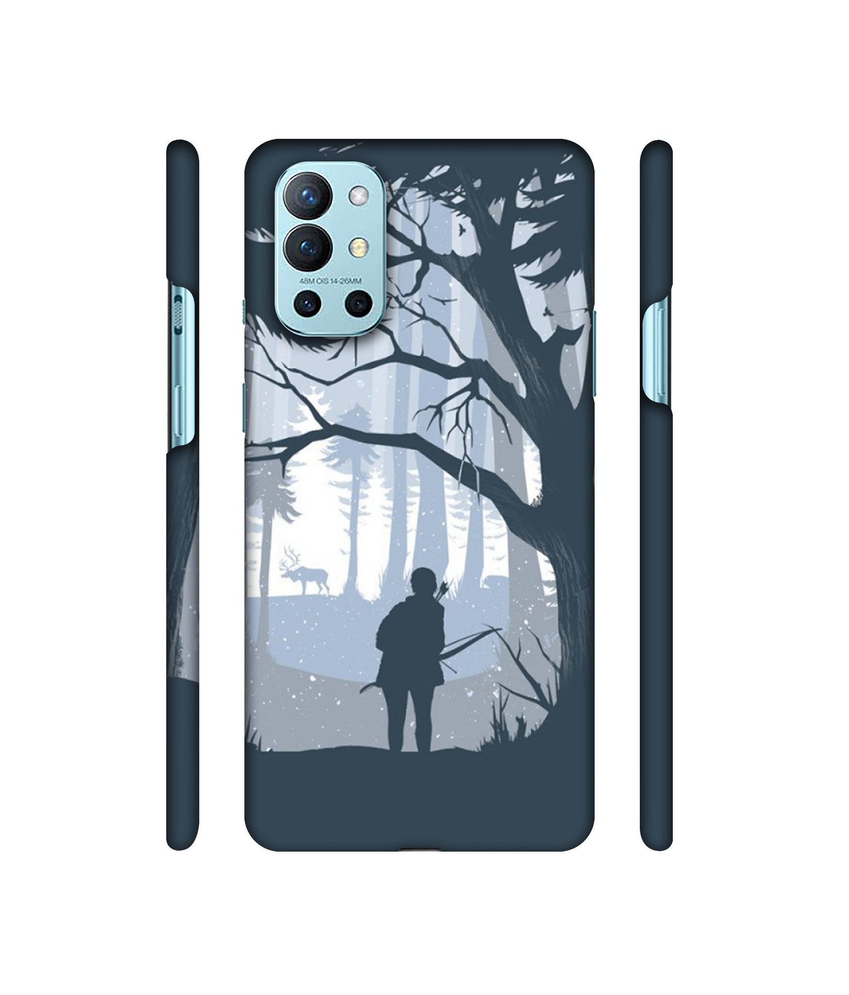 Hunter Designer Hard Back Cover for OnePlus 9R