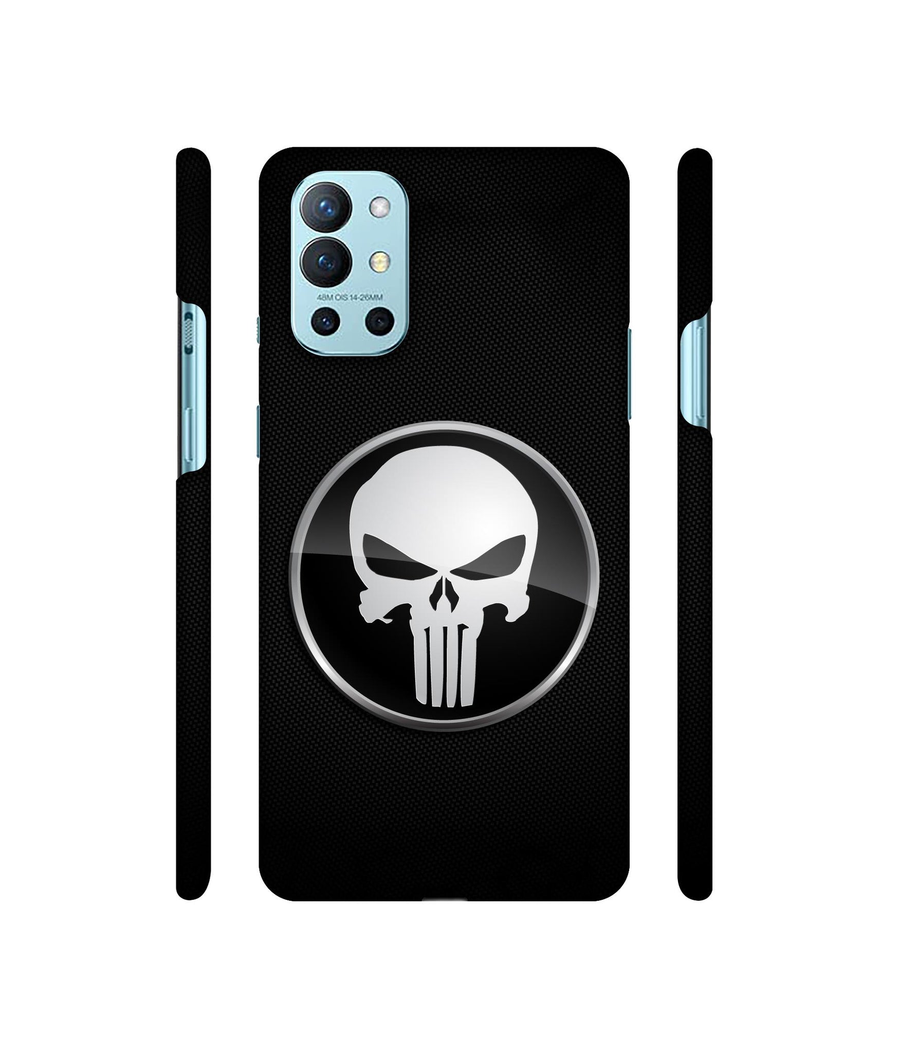 Skull Pattern Designer Hard Back Cover for OnePlus 9R