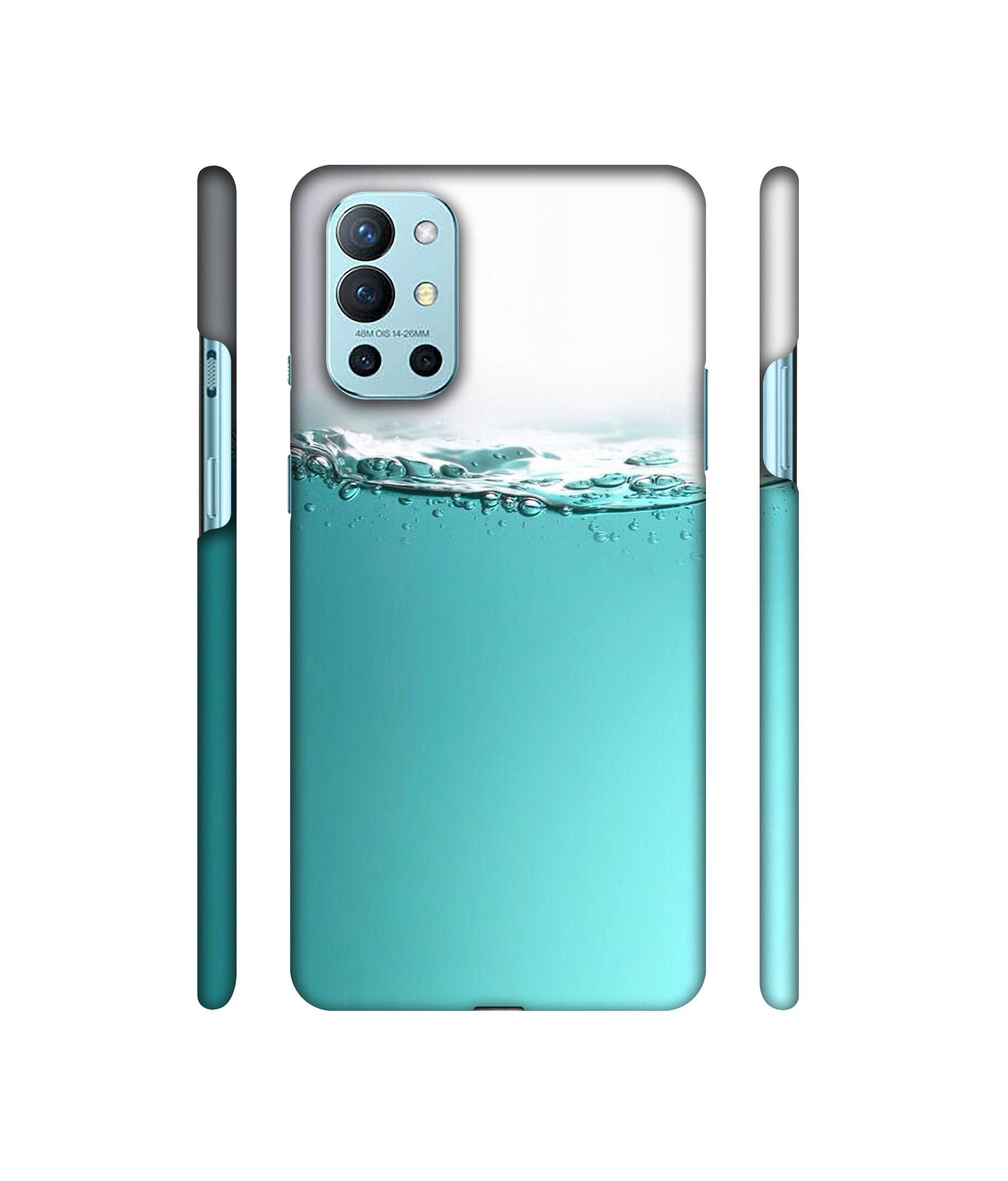 Half Fill Designer Hard Back Cover for OnePlus 9R