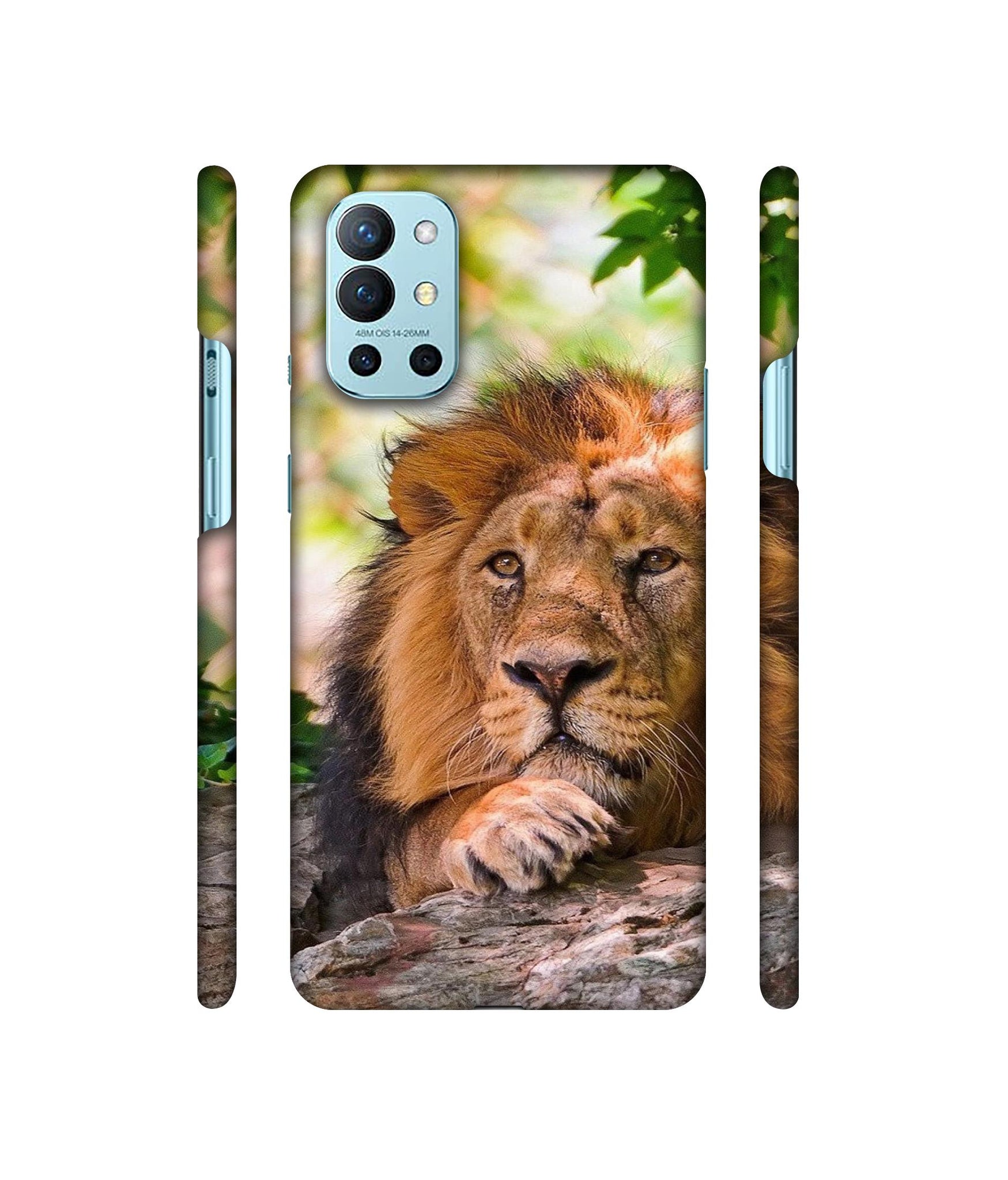 Tiger Pattern Print Designer Hard Back Cover for OnePlus 9R