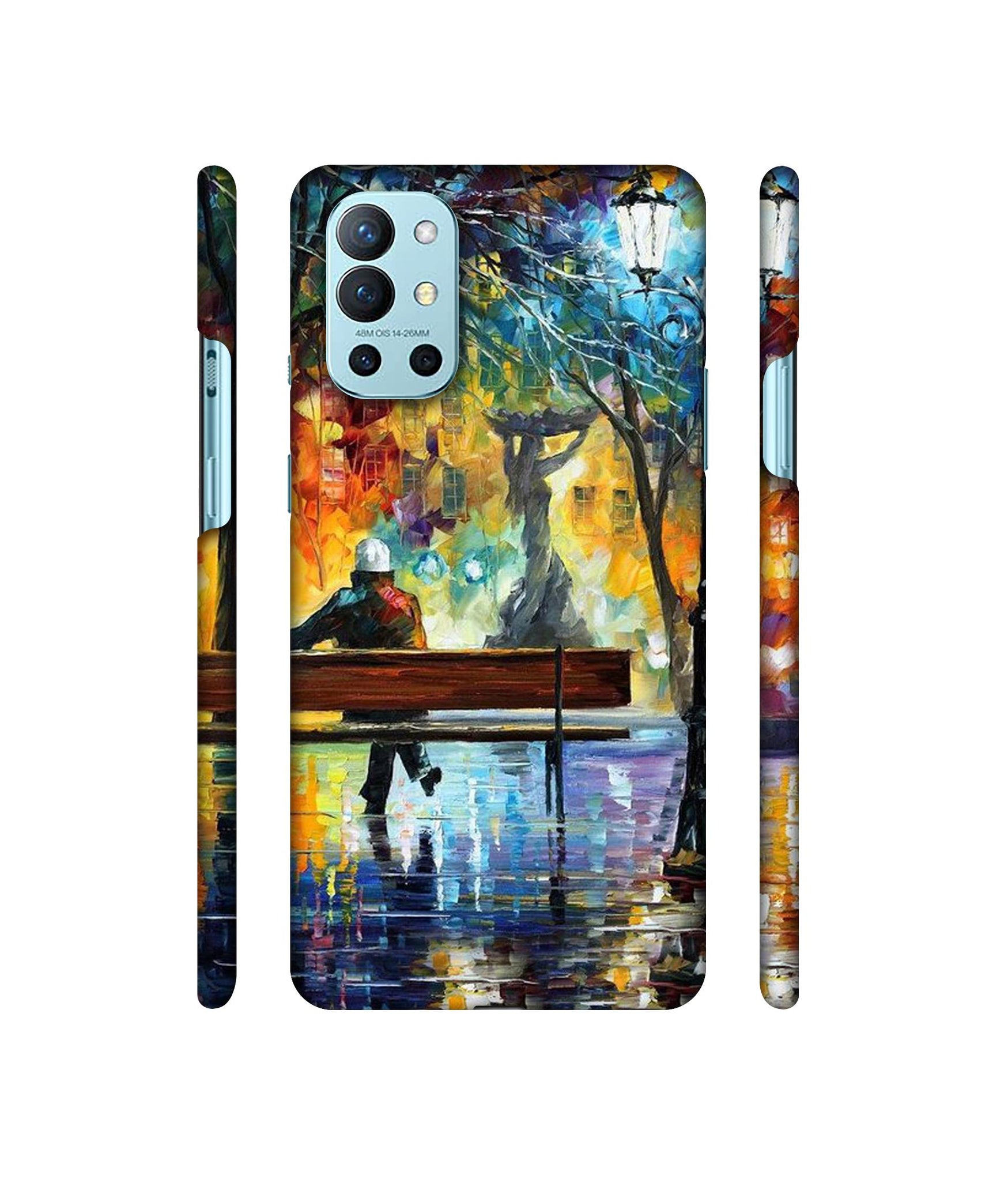 Man Resting Designer Hard Back Cover for OnePlus 9R