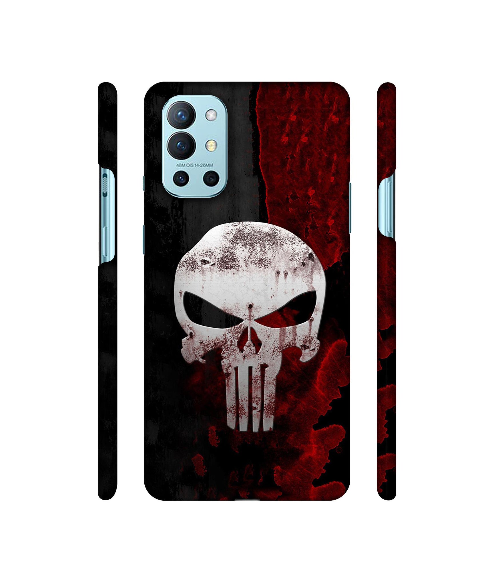 Punisher Skull Designer Hard Back Cover for OnePlus 9R