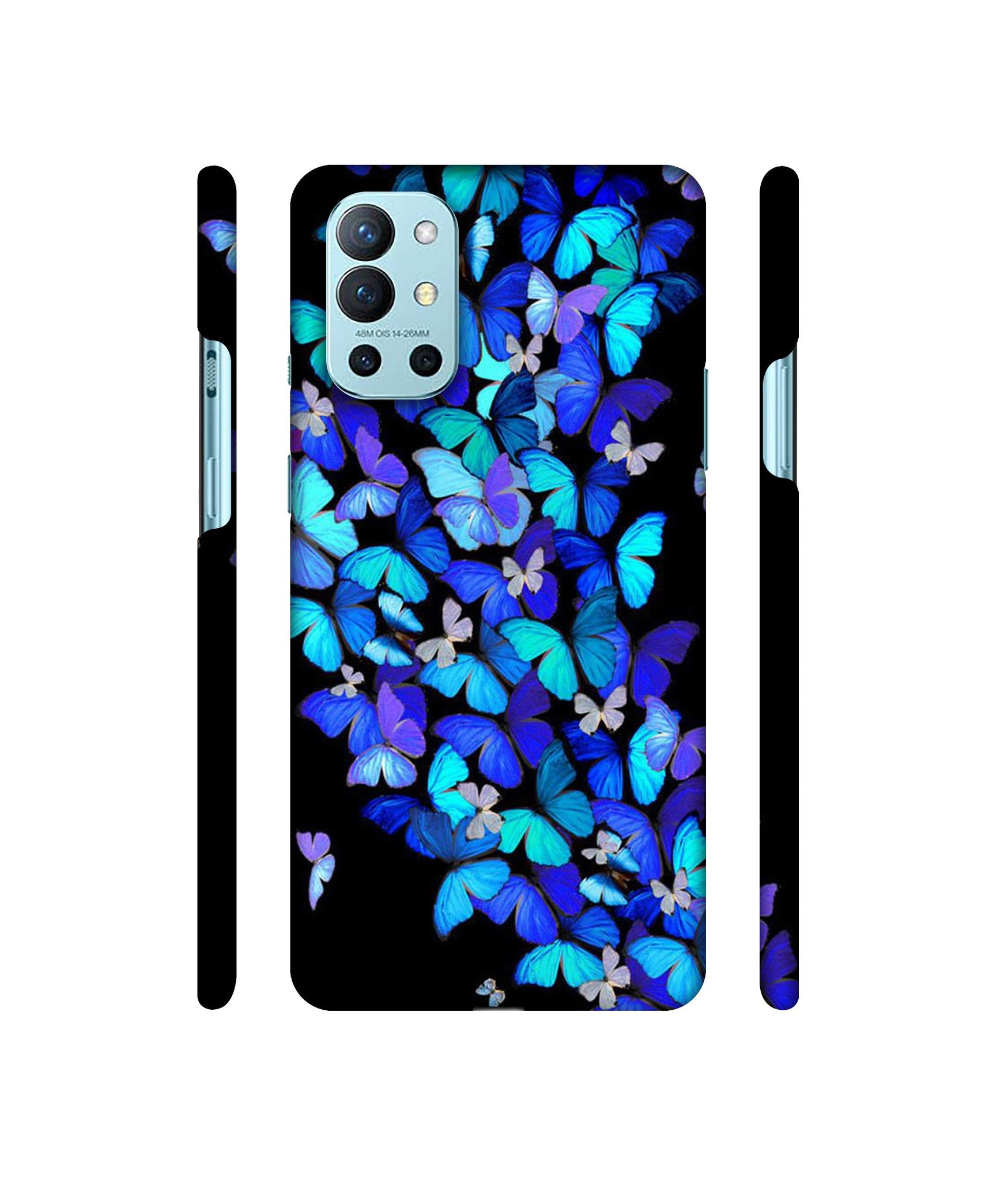 Butterfly Pattern Designer Hard Back Cover for OnePlus 9R