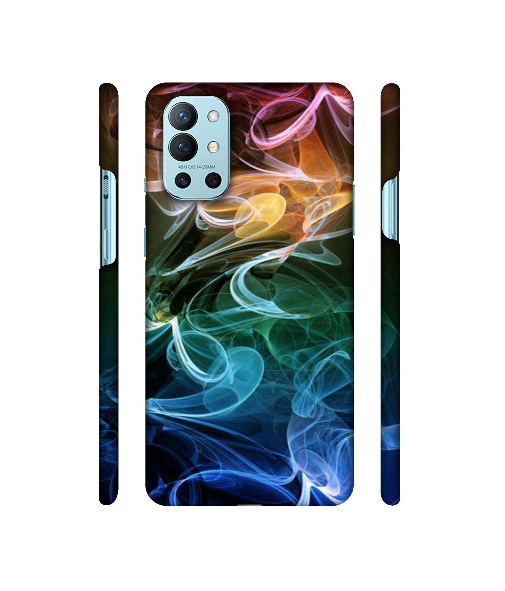 Smoky Pattern Designer Hard Back Cover for OnePlus 9R