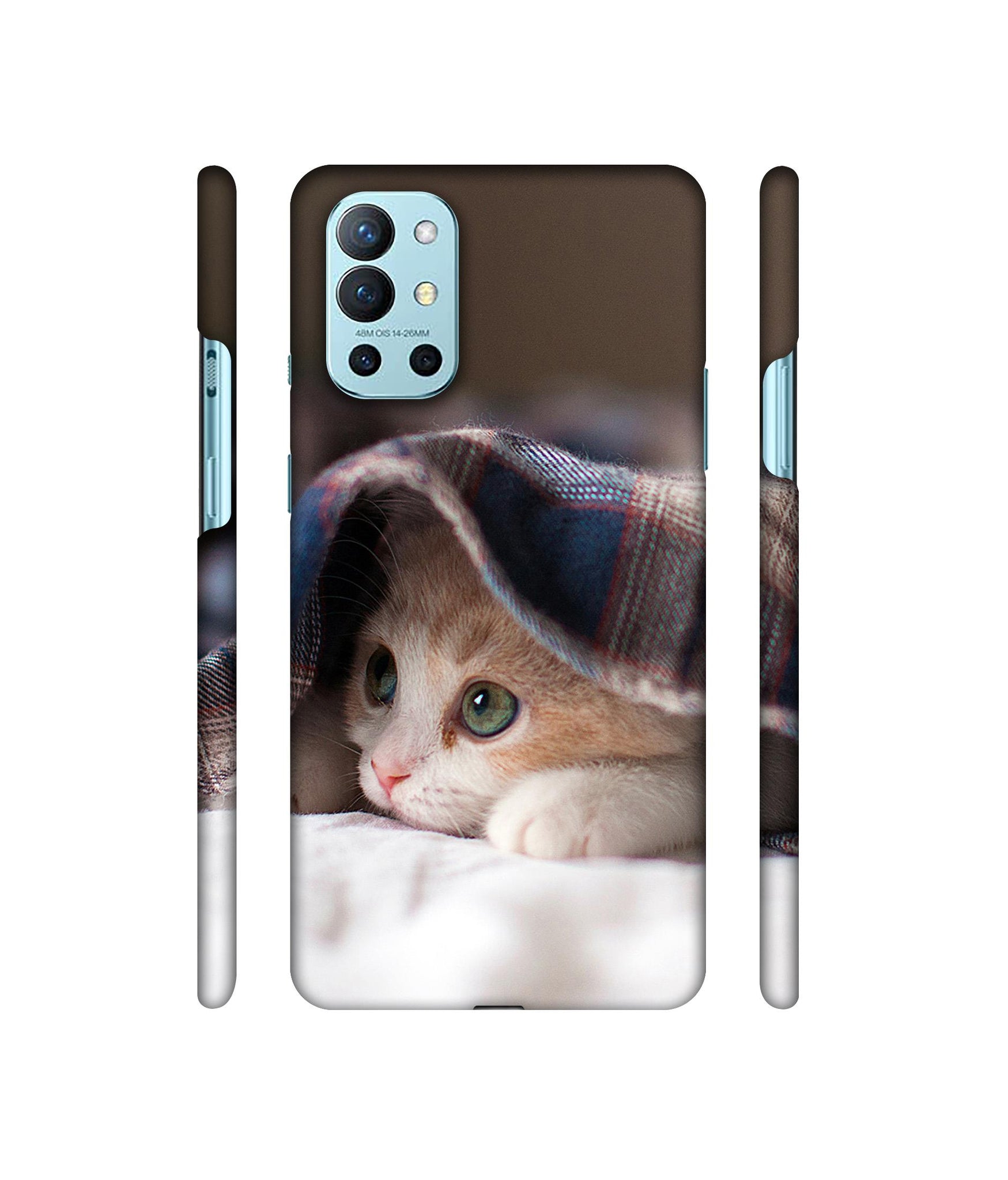 Sleepy Kitten Designer Hard Back Cover for OnePlus 9R