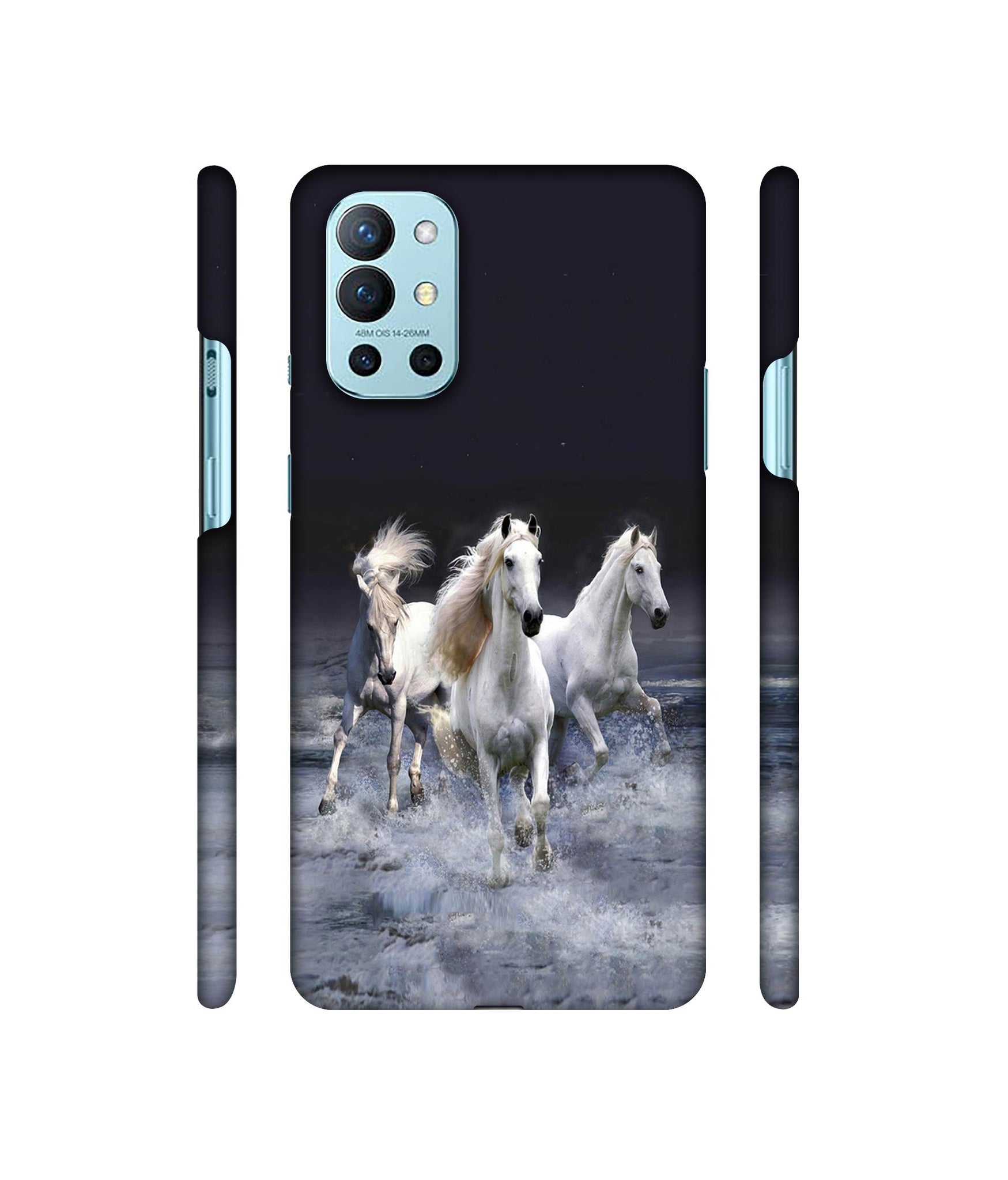 Mystic Horse Designer Hard Back Cover for OnePlus 9R