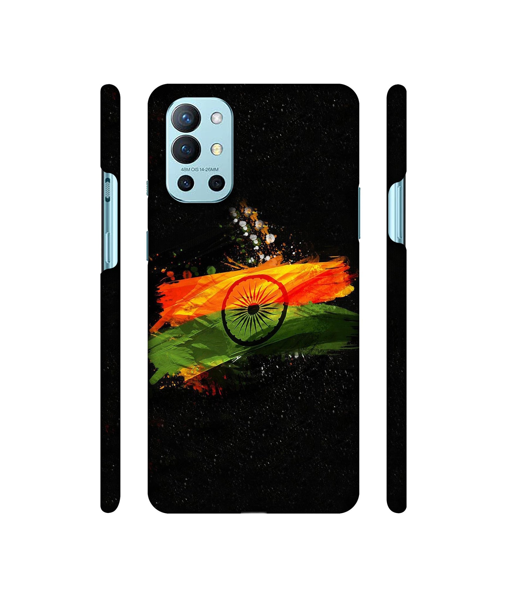 Indian Flag Designer Hard Back Cover for OnePlus 9R