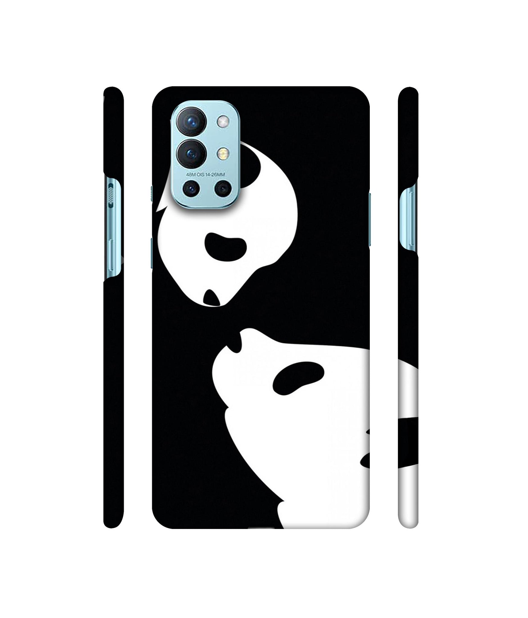 Panda Drawing Designer Hard Back Cover for OnePlus 9R