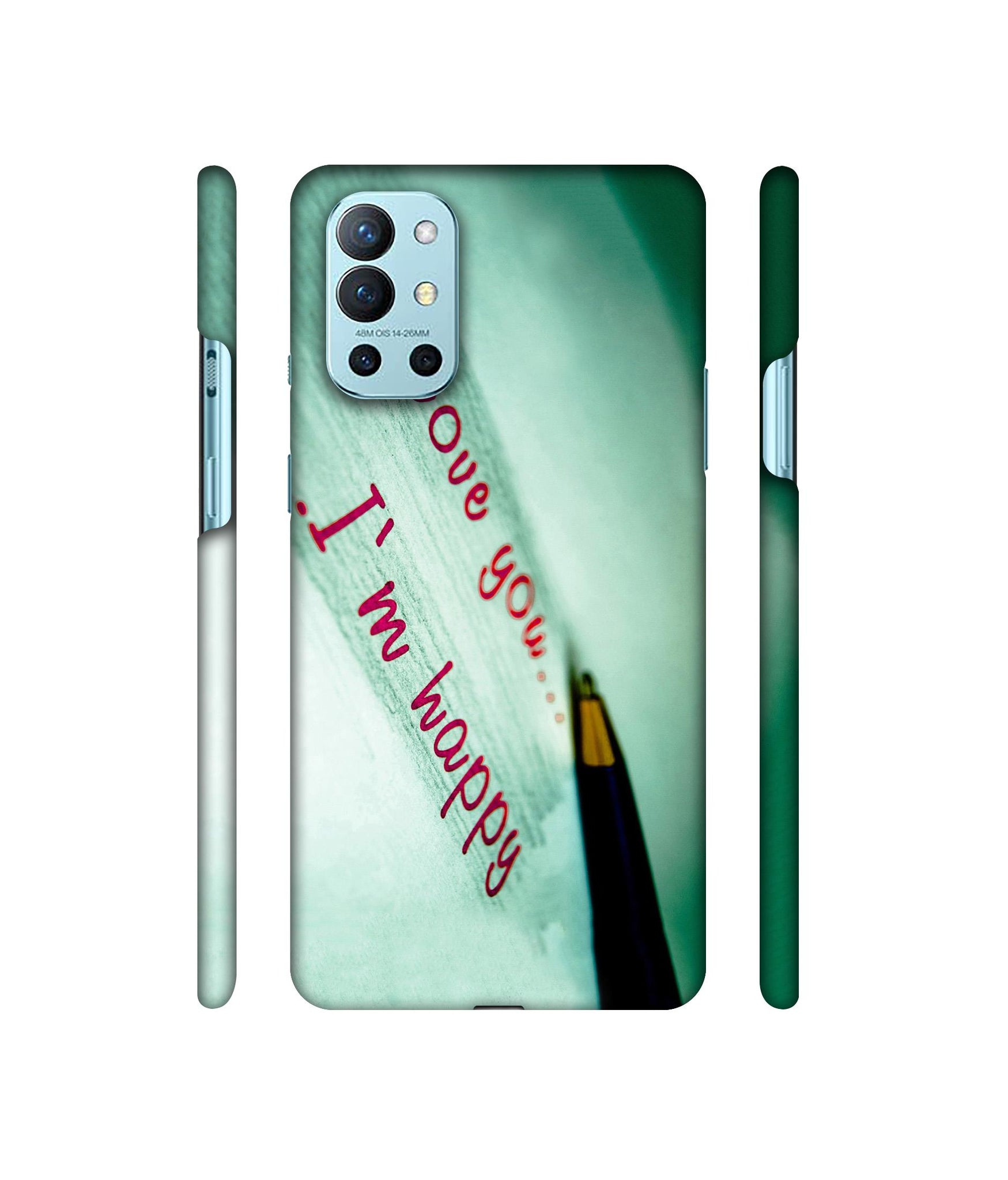 Love Quote Designer Hard Back Cover for OnePlus 9R