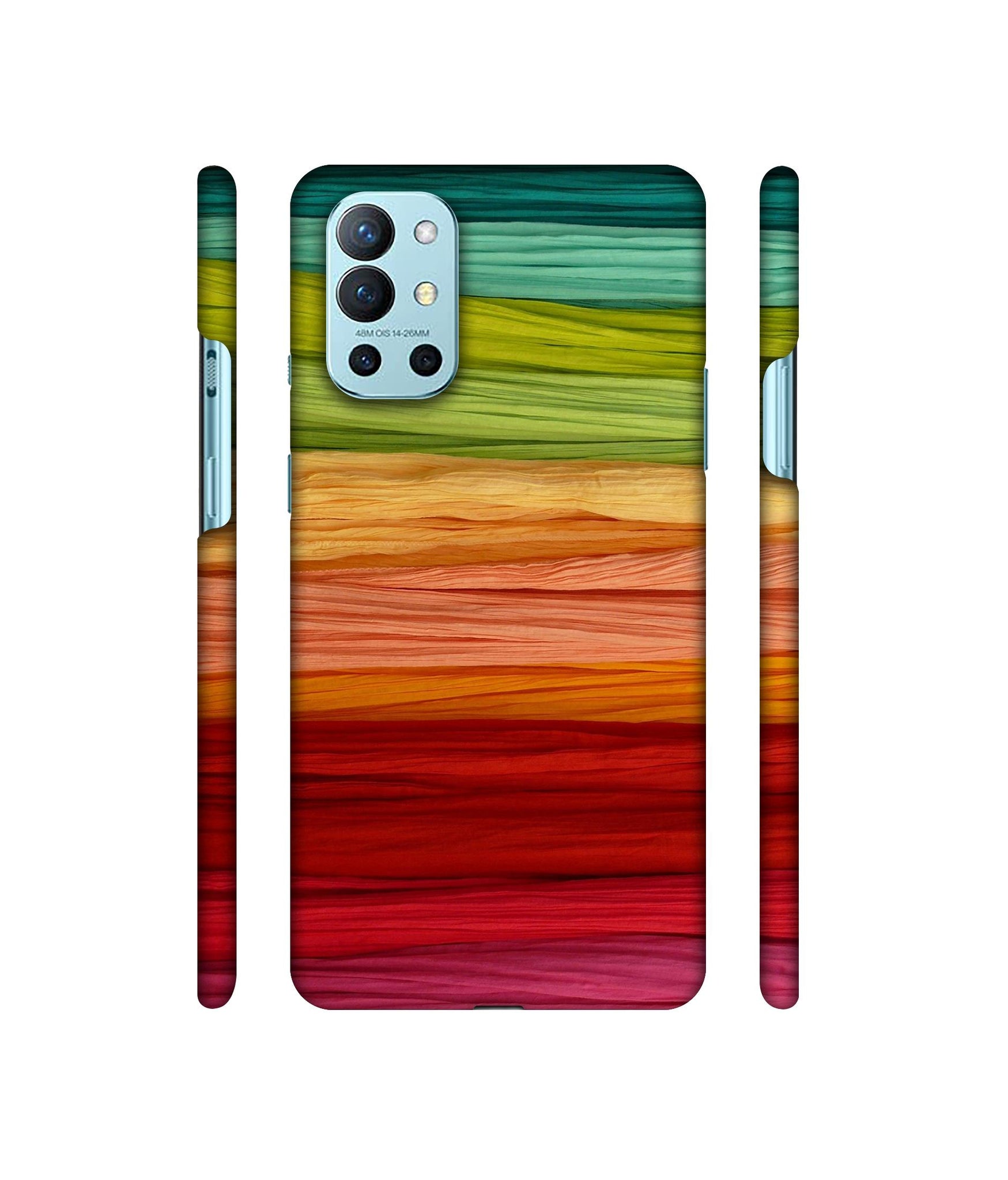 Colorful Thread Designer Hard Back Cover for OnePlus 9R