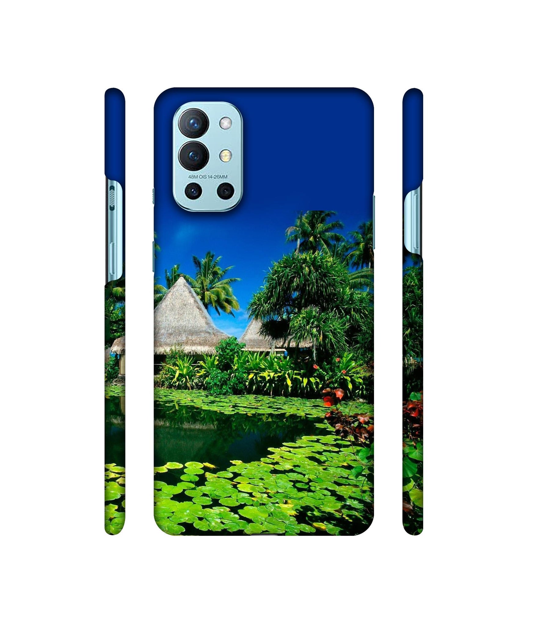 Tropics Water Designer Hard Back Cover for OnePlus 9R